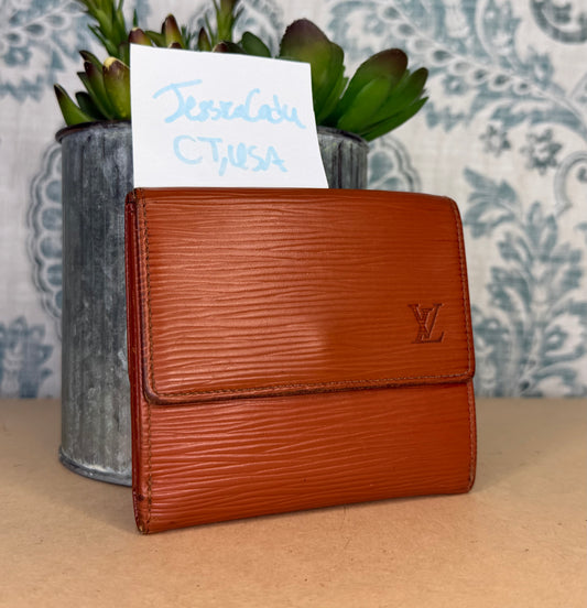 Louis Vuitton EPI Elise Wallet
