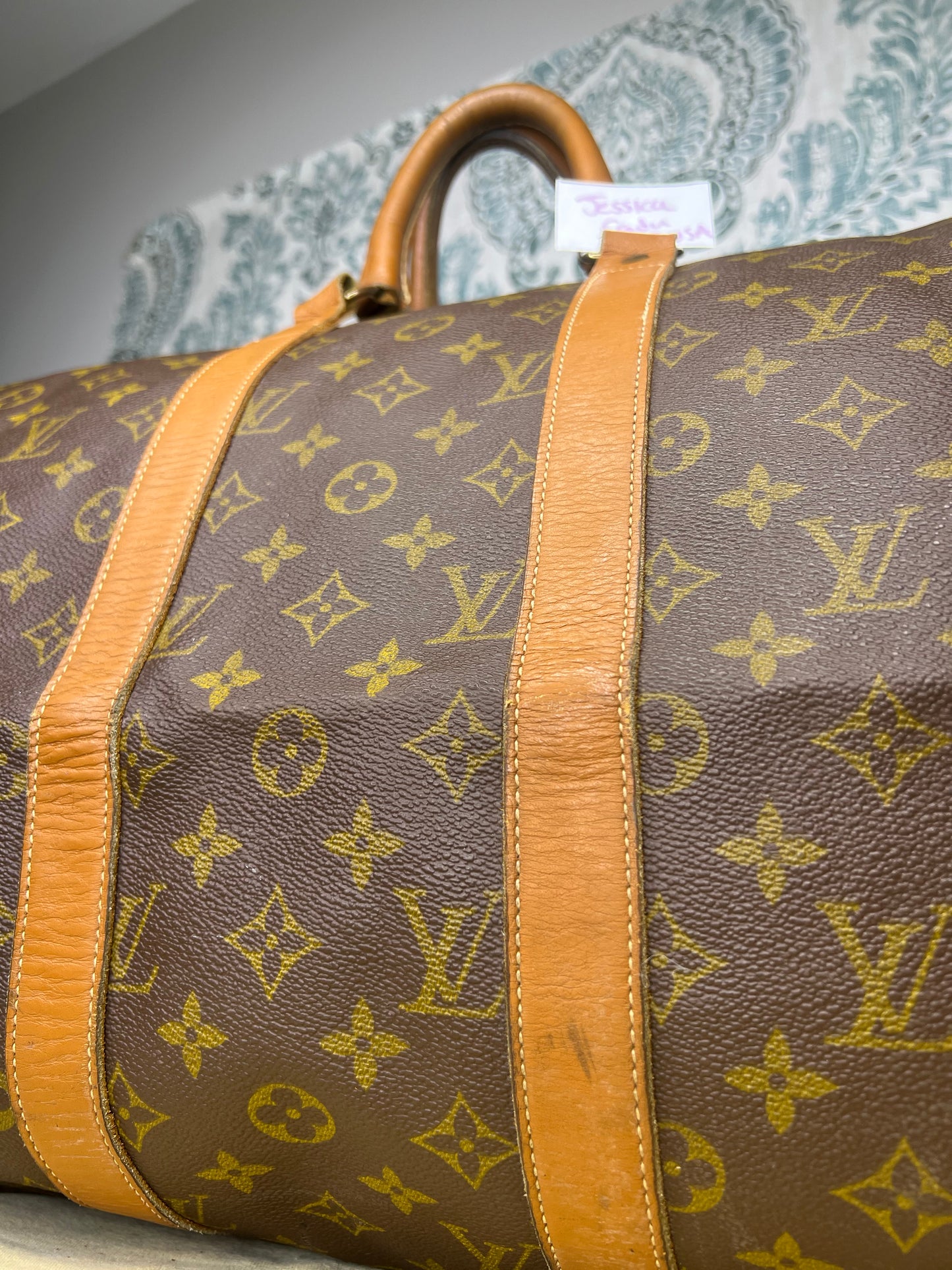 Louis Vuitton French Company Keepall 55 #2