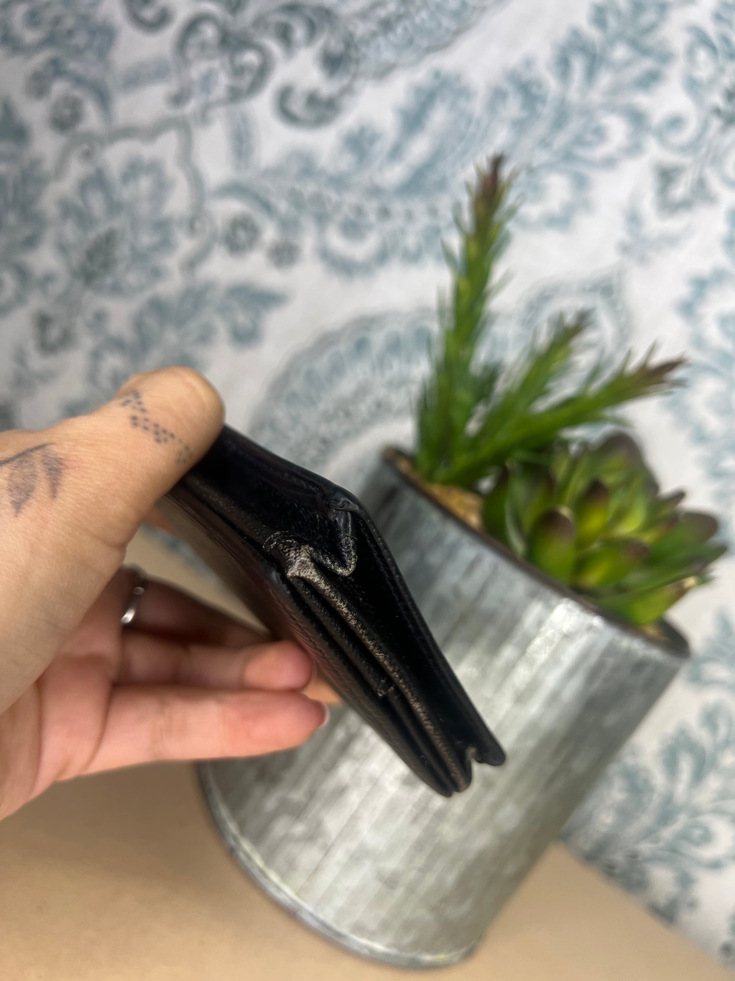 Louis Vuitton Black Epi Porte Monnaie Boite Jewelry/Coin Pouch