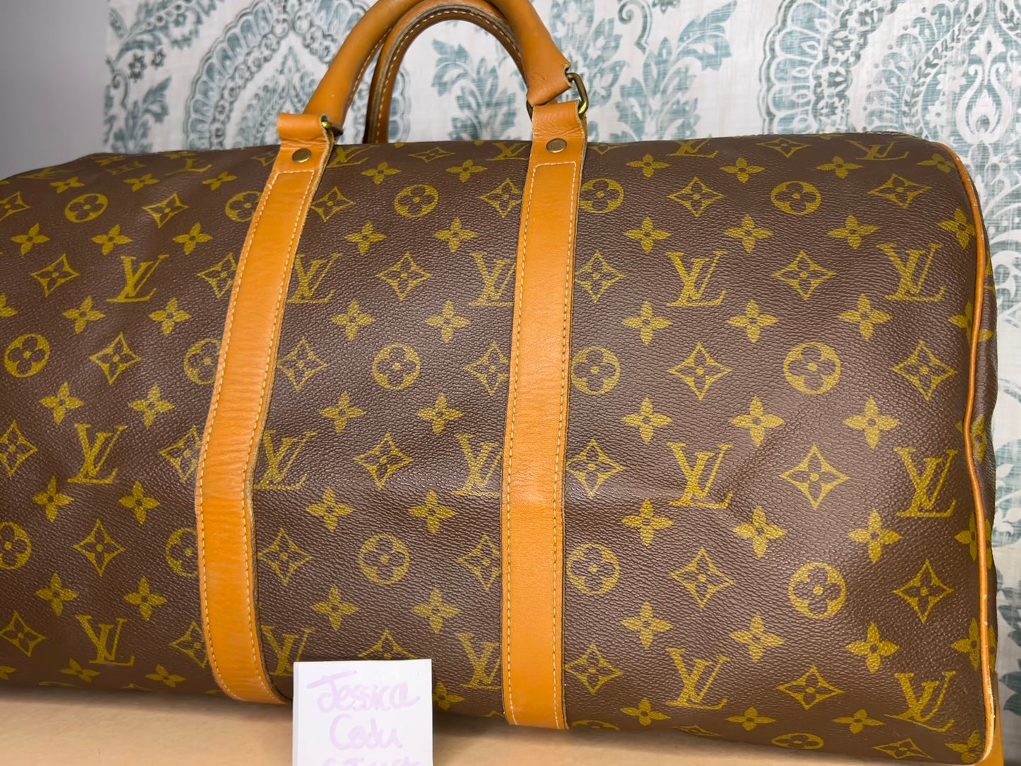 Louis Vuitton French Company Keepall 45 Bon Voyage Bazaar Beverly Hills