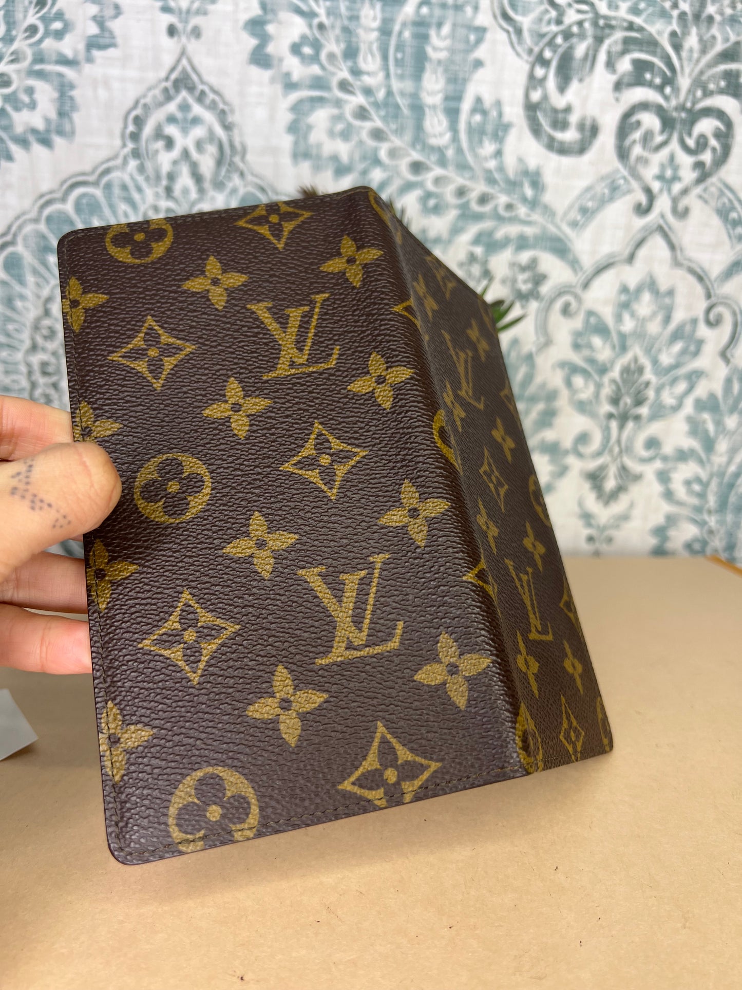 Louis Vuitton Monogram Checkbook Wallet/Cover