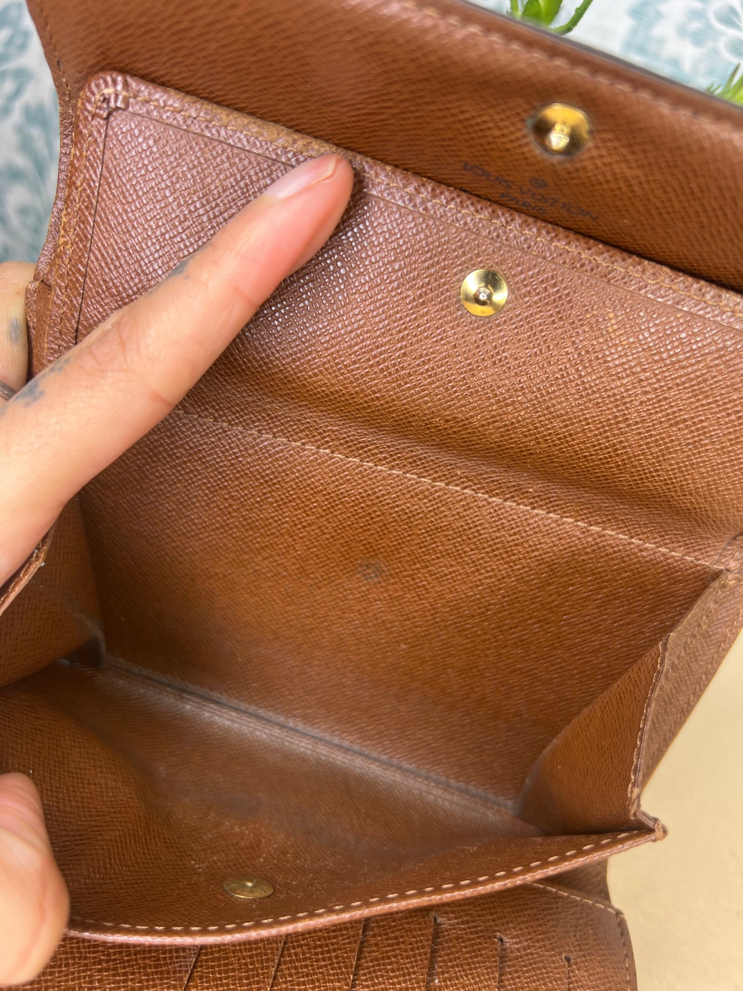 Louis Vuitton Monogram Passport Trifold Wallet #3