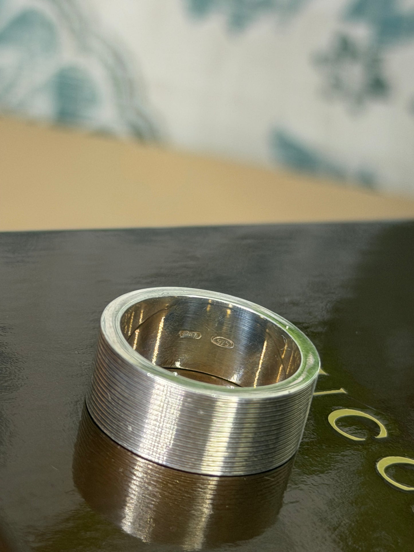 Gucci Sterling Silver Ring Band