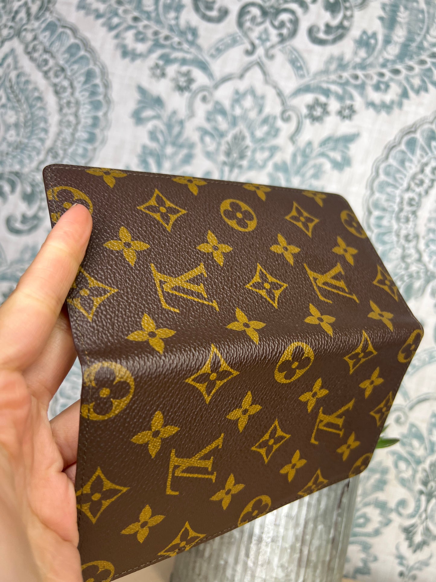 Louis Vuitton Monogram Checkbook Wallet/Cover