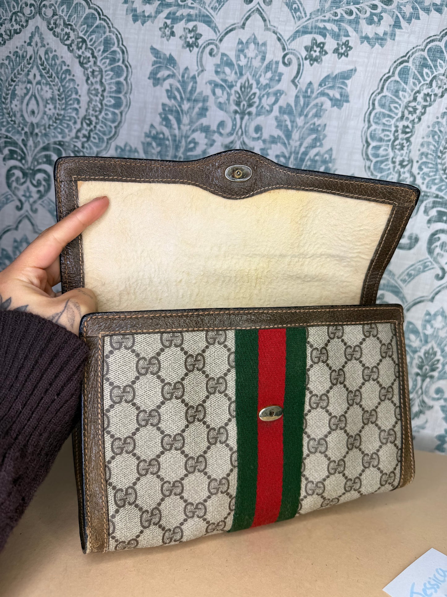 Gucci Sherry Line Clutch