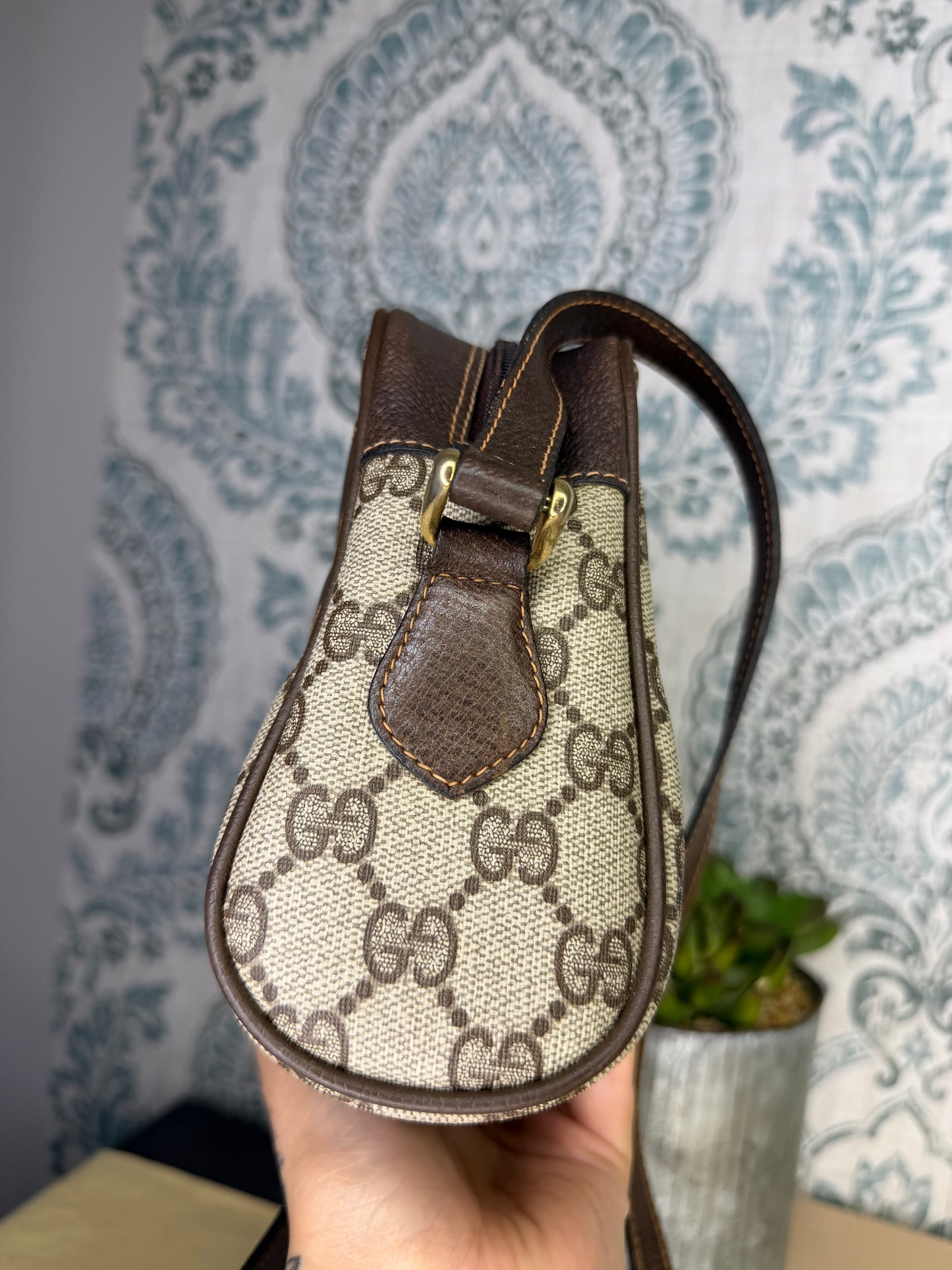 Gucci Vintage Supreme Sherry Line Purse