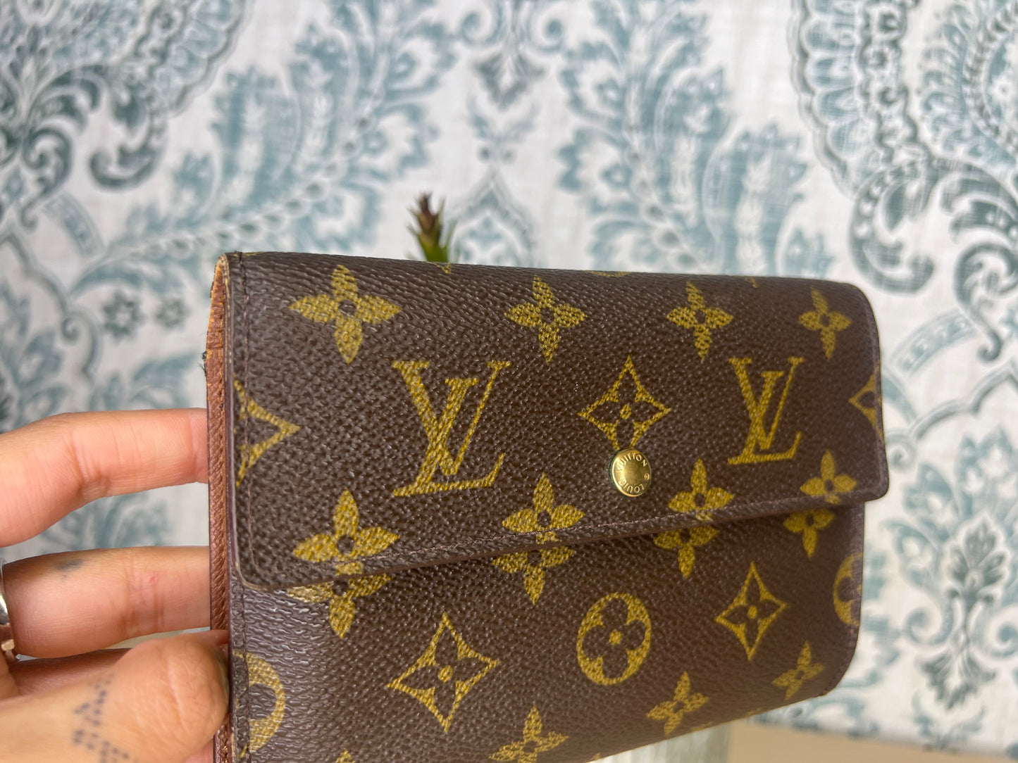 Louis Vuitton Monogram Passport Trifold Wallet #2