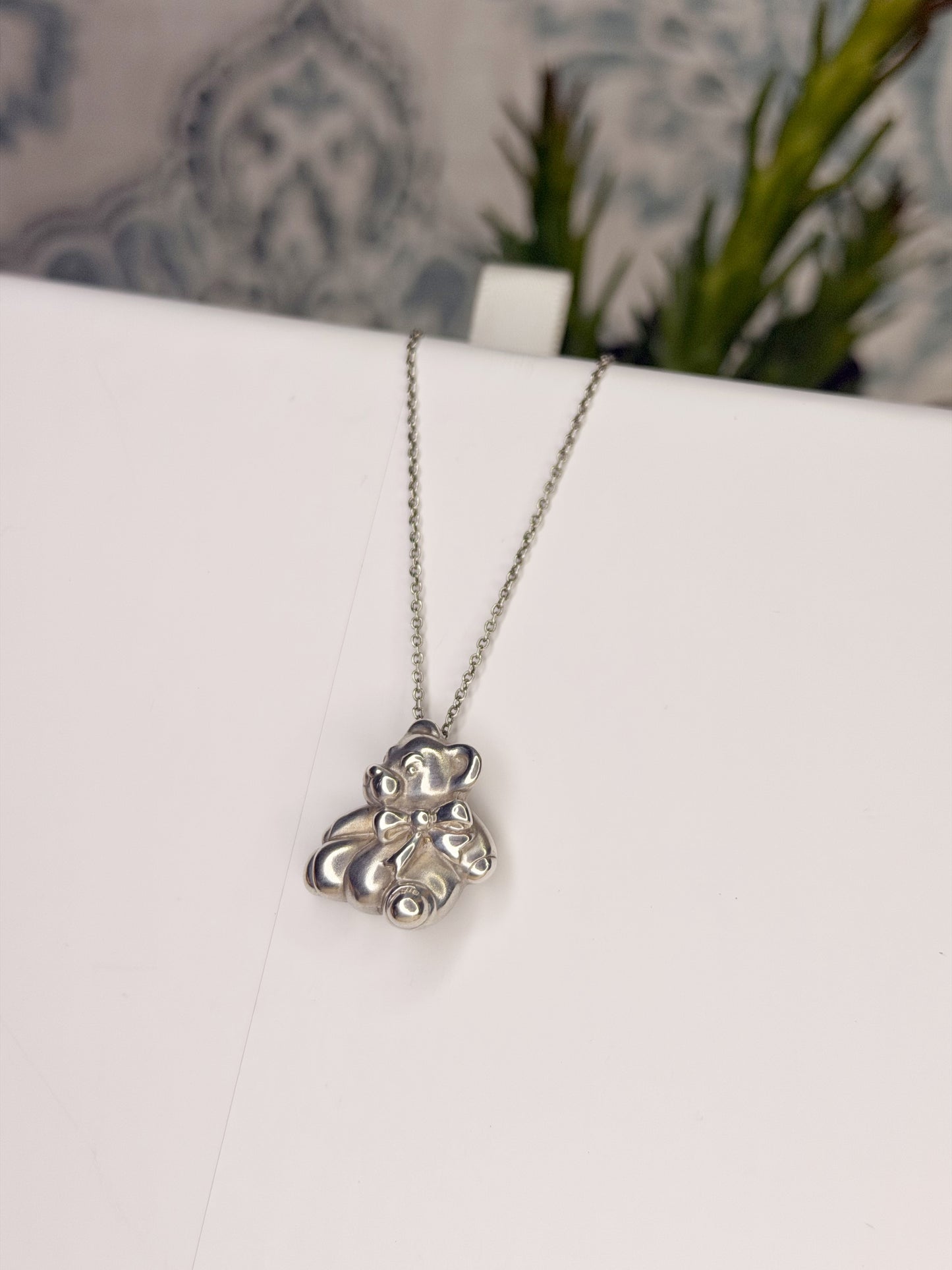Tiffany & Co. Teddy Bear Necklace