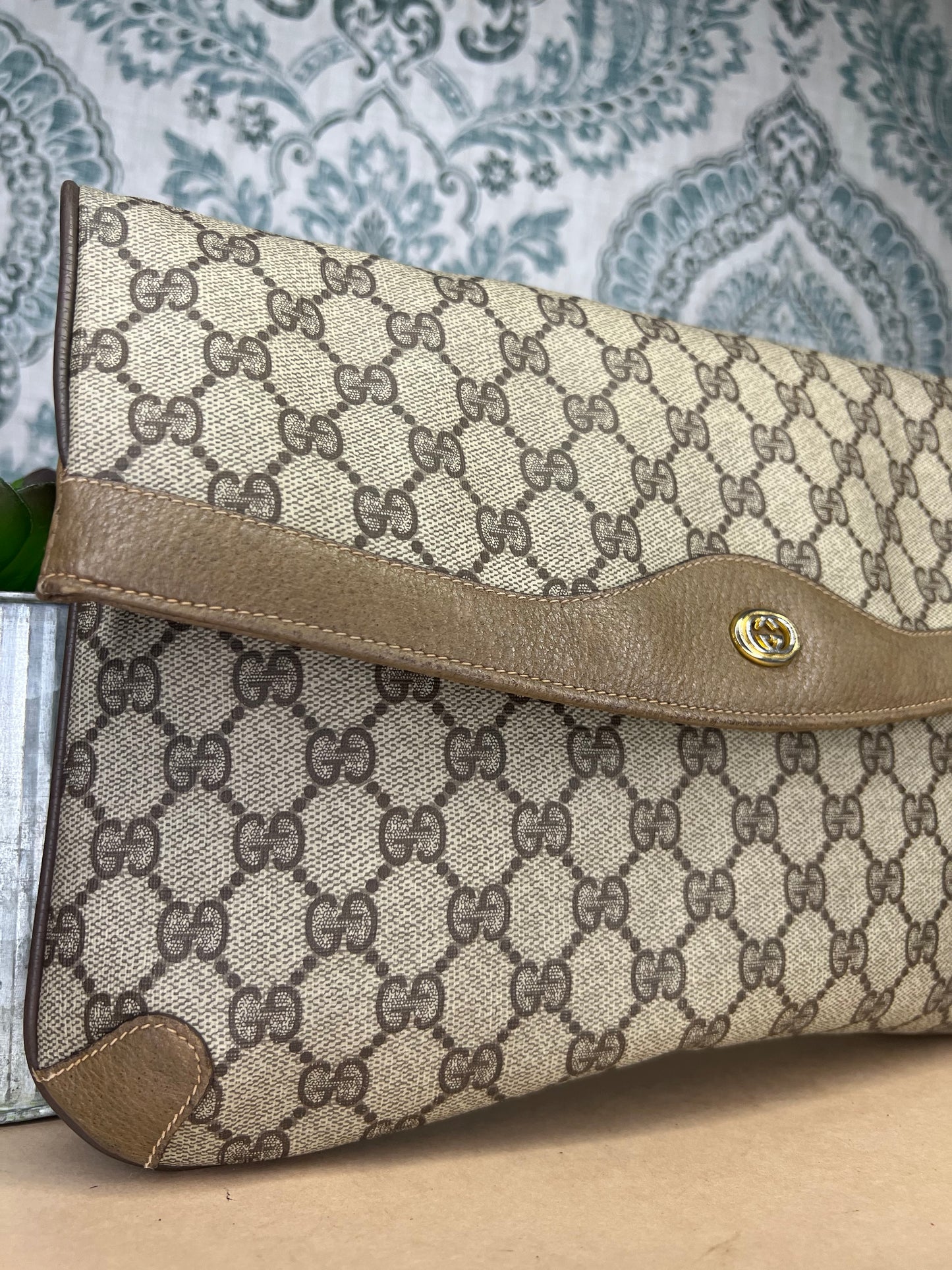 Gucci Brown Clutch