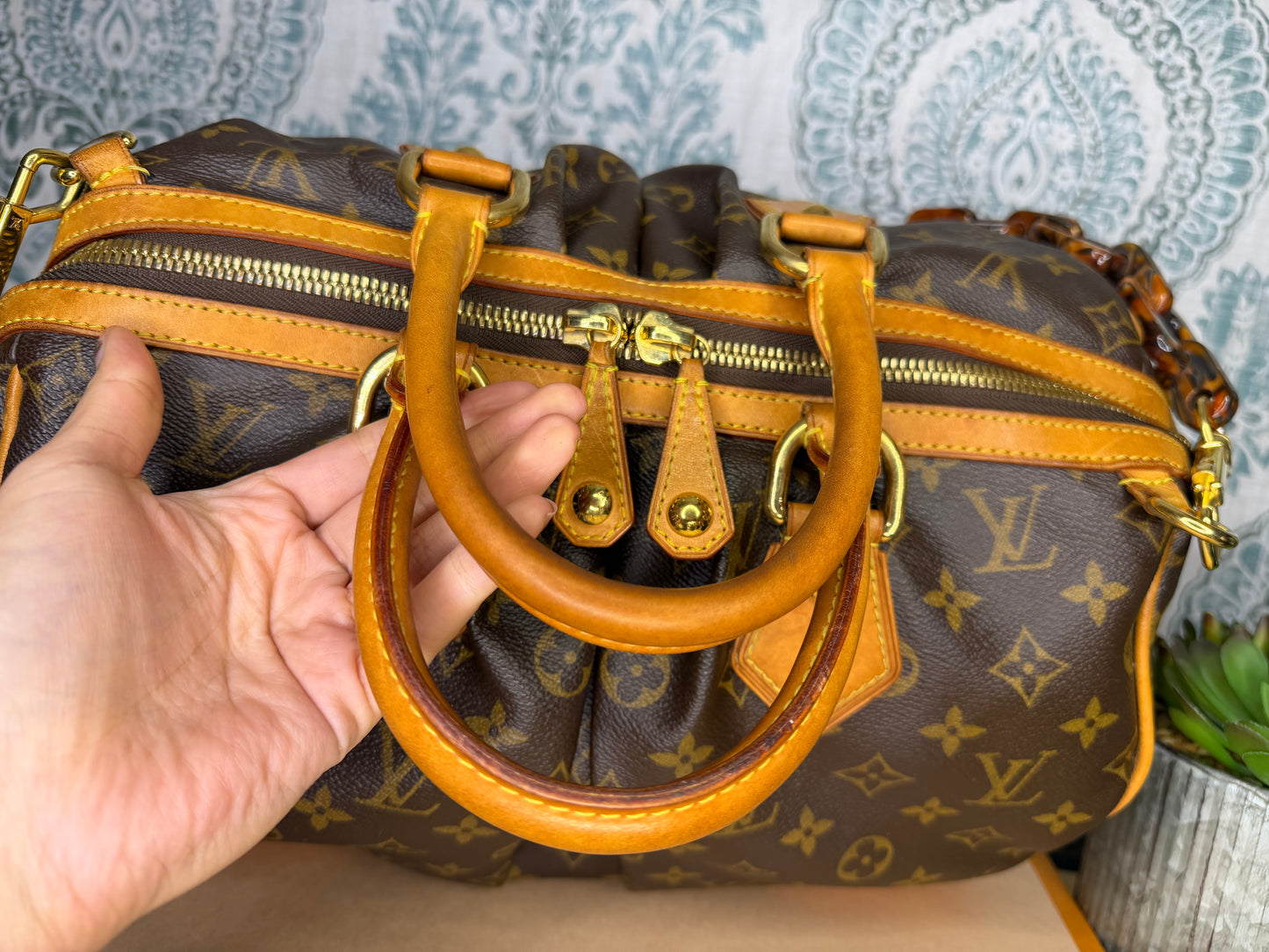 Louis Vuitton Limited Edition Stephen Sprouse Boston Bag