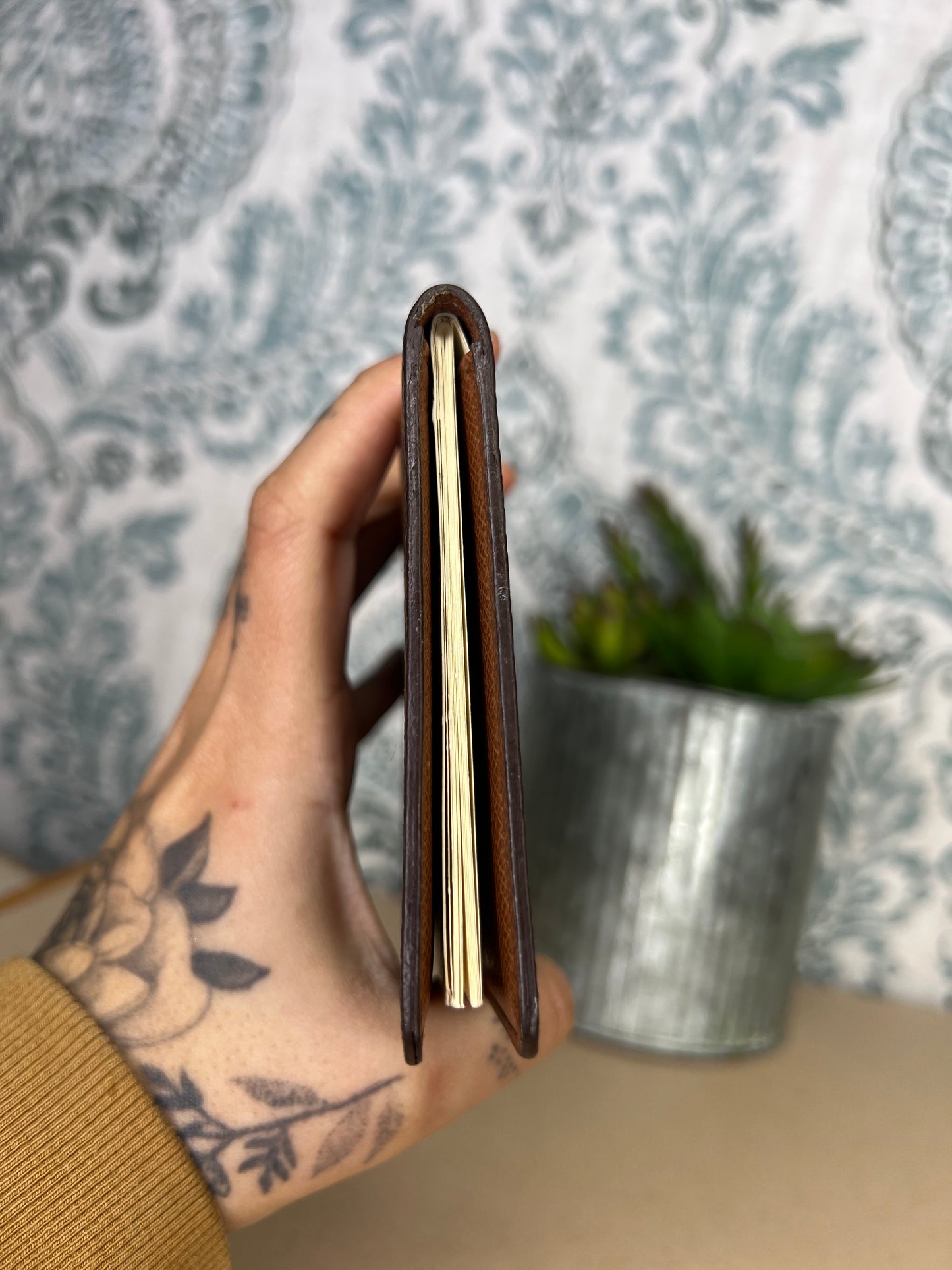 Louis Vuitton Monogram Checkbook Wallet/Cover