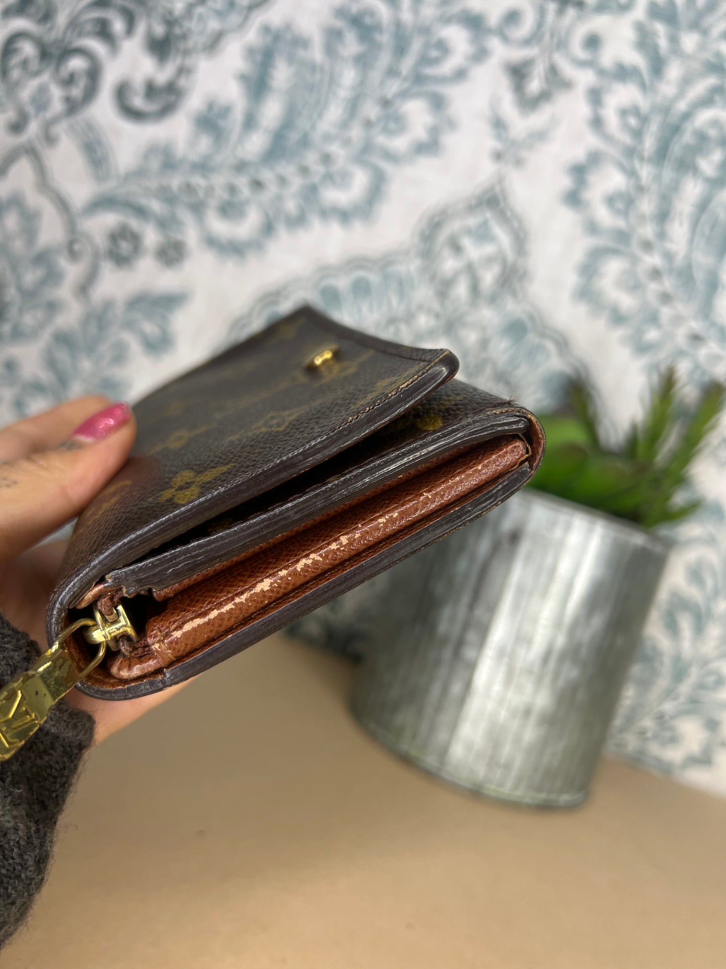 Louis Vuitton Porte Monnaie Tresor Wallet #1