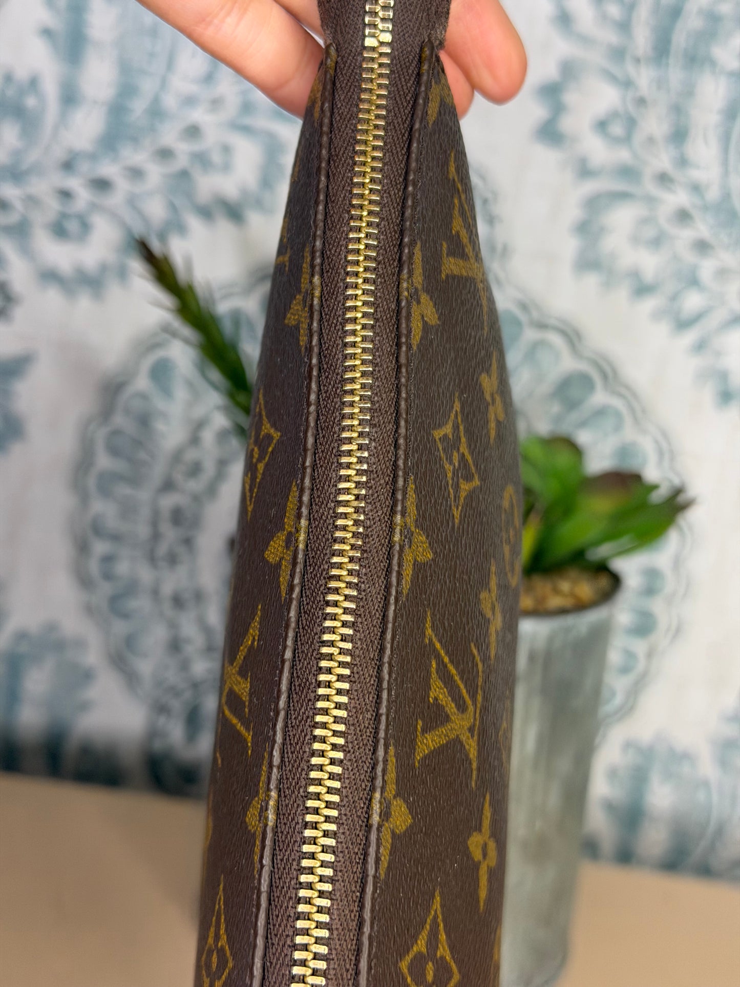 Louis Vuitton Pochette Accessories with Monogram Strap #1