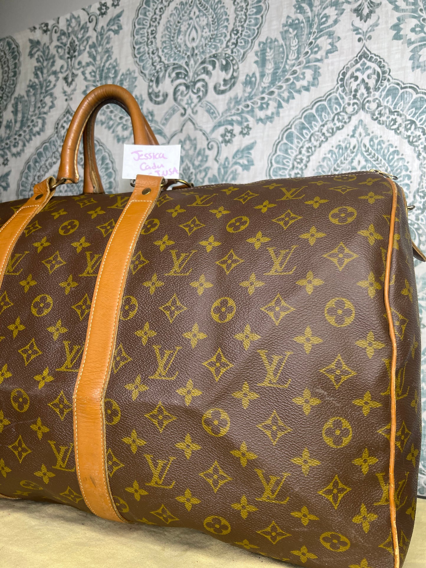 Louis Vuitton French Company Keepall 55 #2