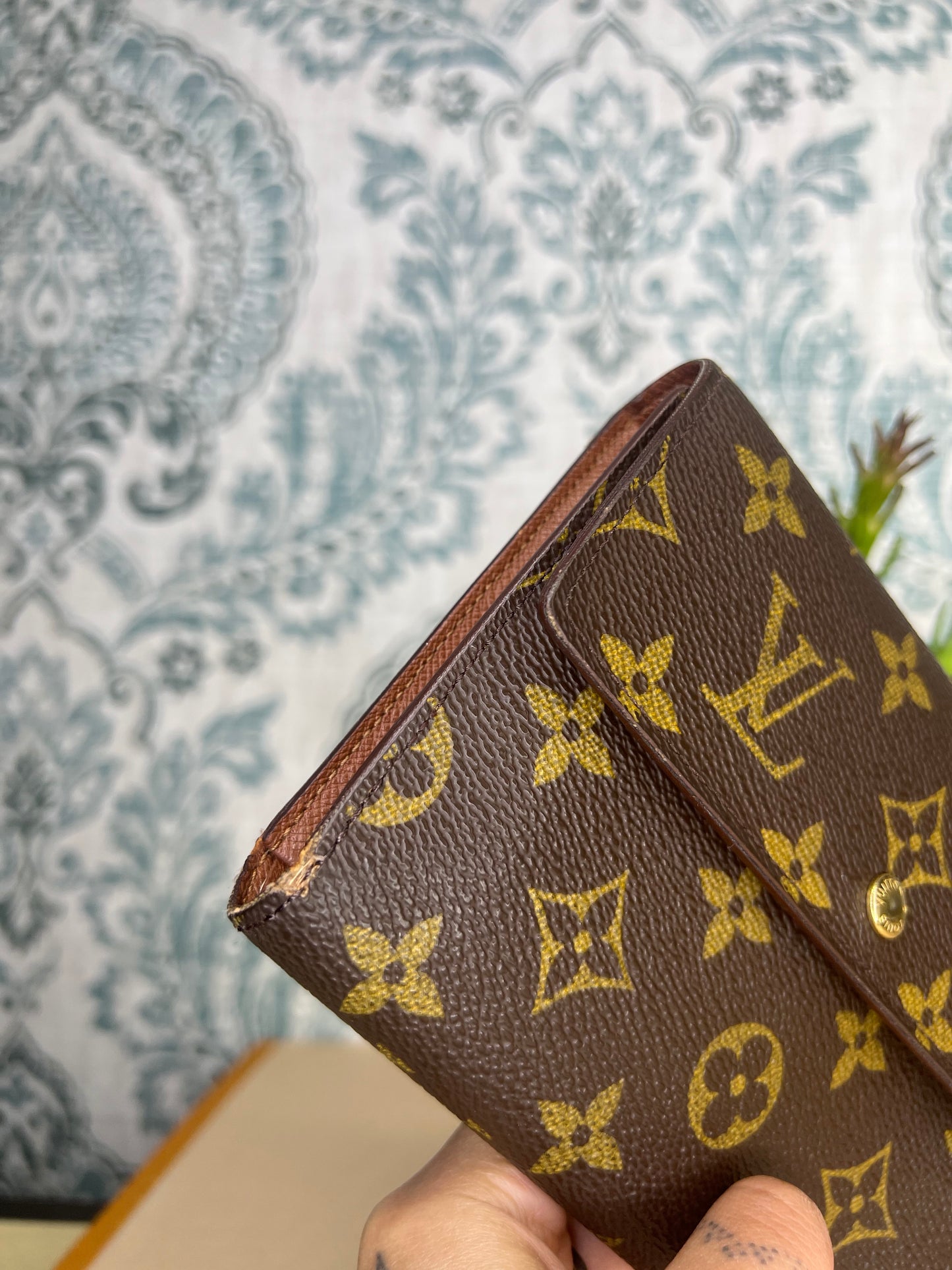 Louis Vuitton Monogram Passport Trifold Wallet #4