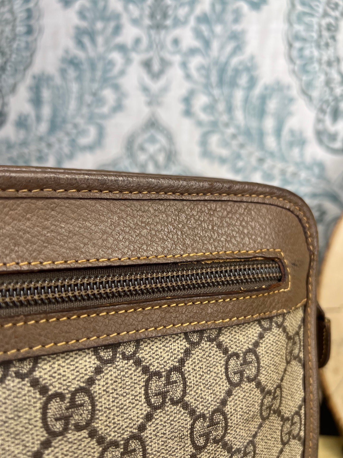 Gucci Vintage Brown Clutch