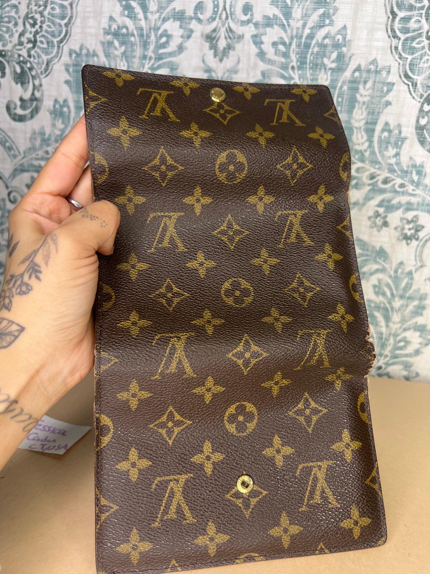 Louis Vuitton Monogram Passport Trifold Wallet #2