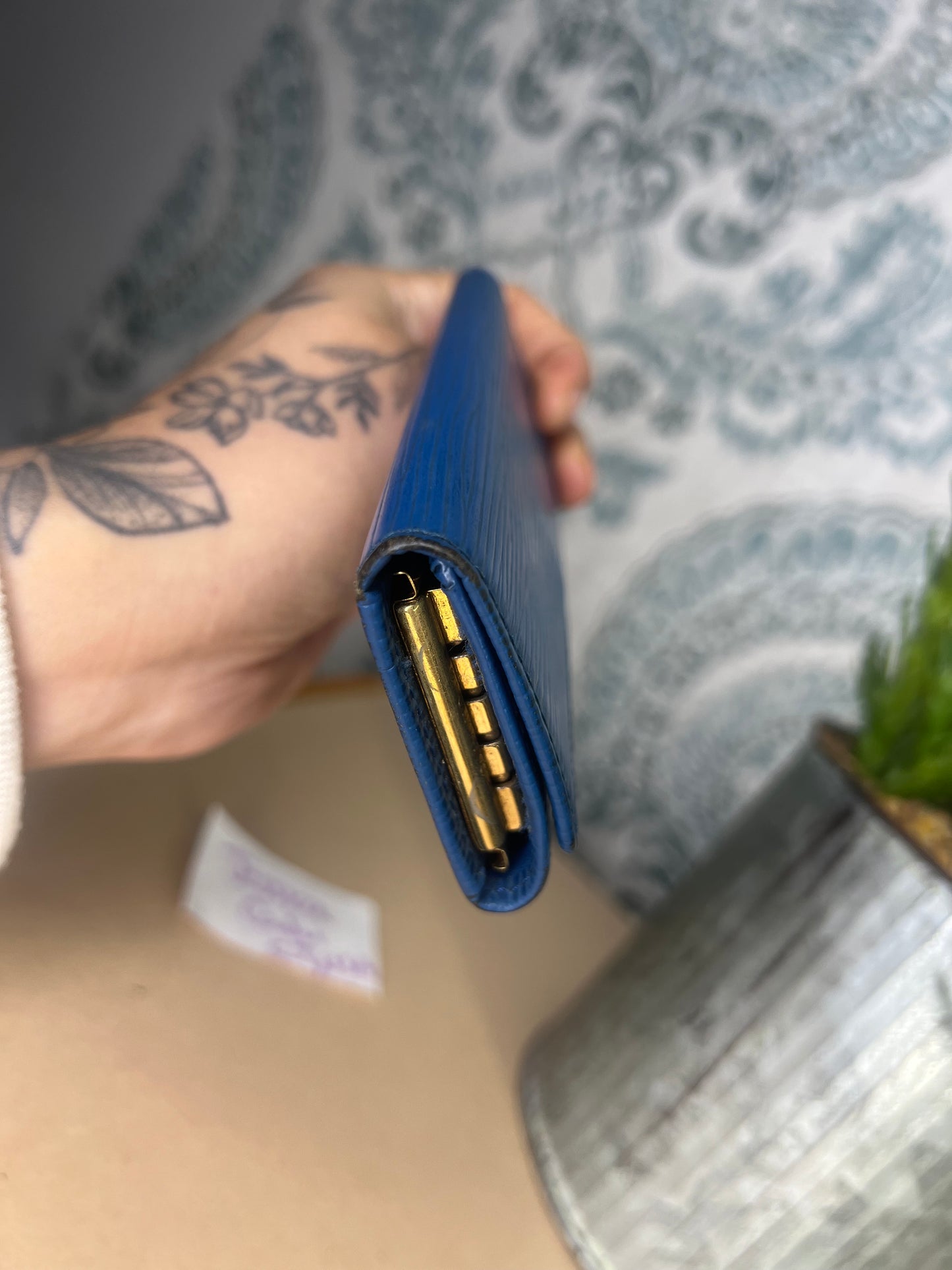 Louis Vuitton Epi Blue Key Holder #1
