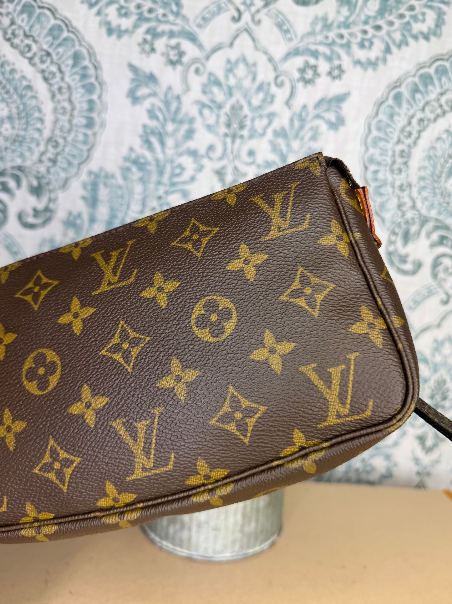 Louis Vuitton Pochette Accessories with Monogram Strap #2