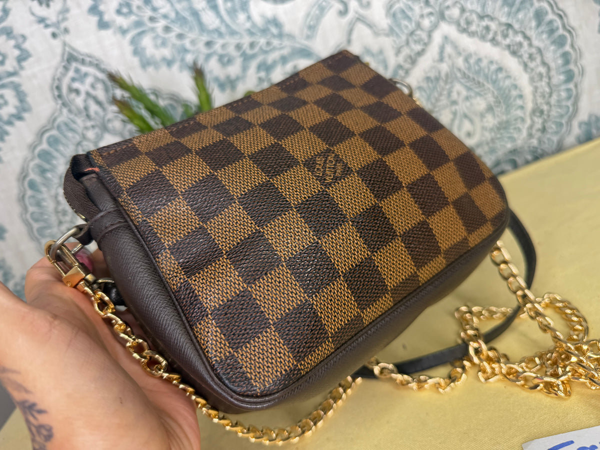 Louis Vuitton Damier Ebene Trousse Pochette