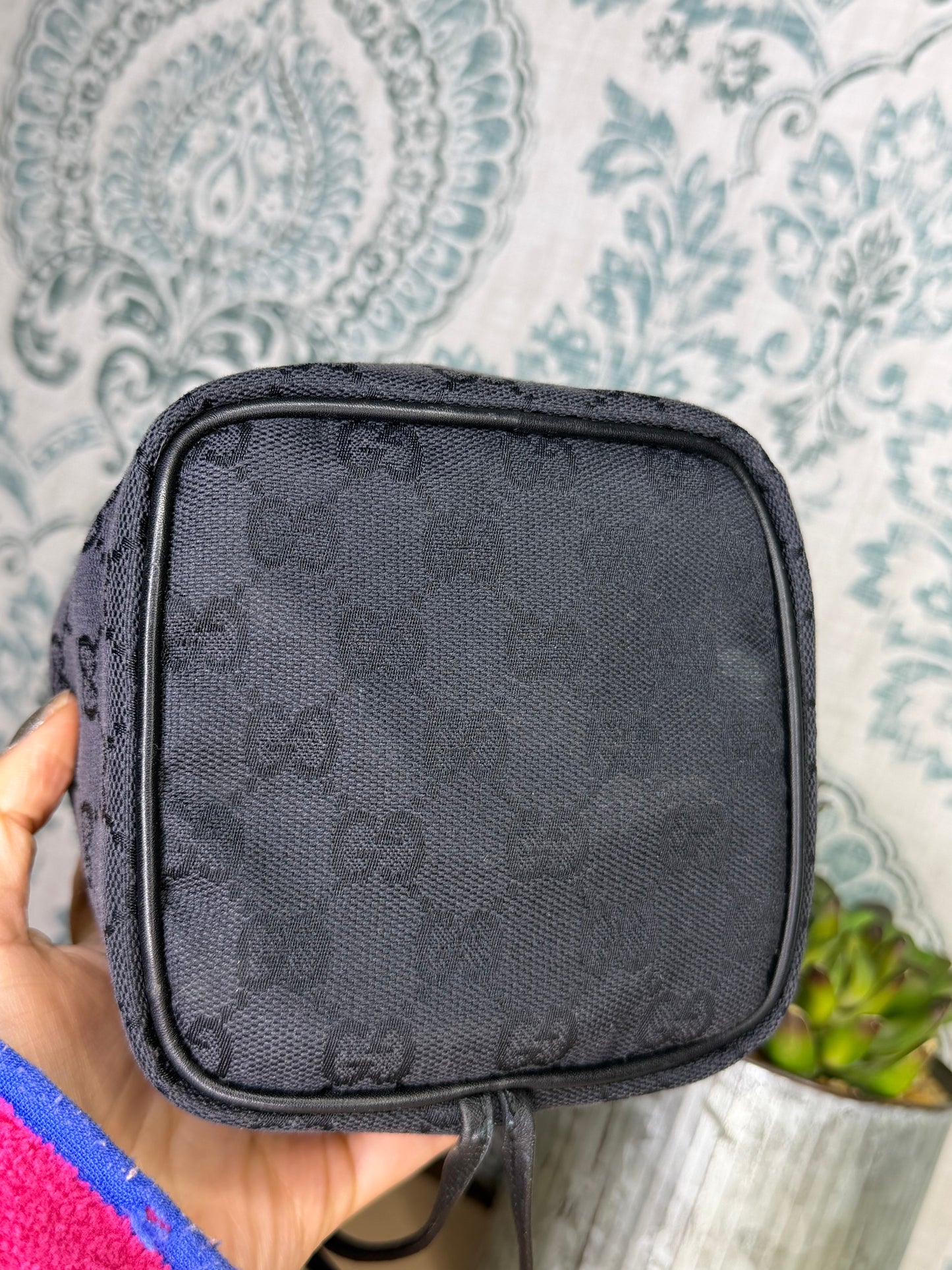 Gucci Black Drawstring Pouch