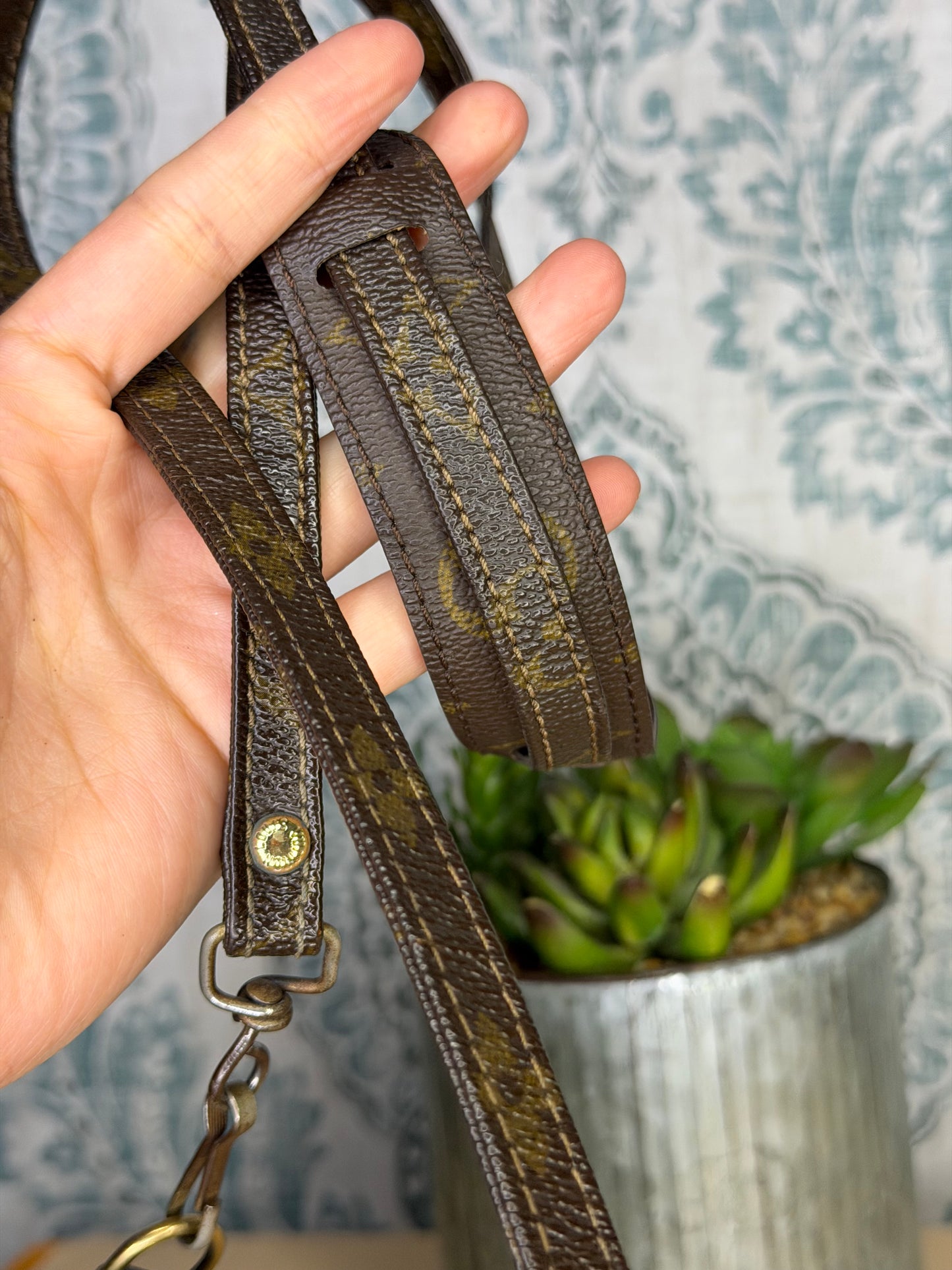 Louis Vuitton Pochette Accessories with Monogram Strap #2