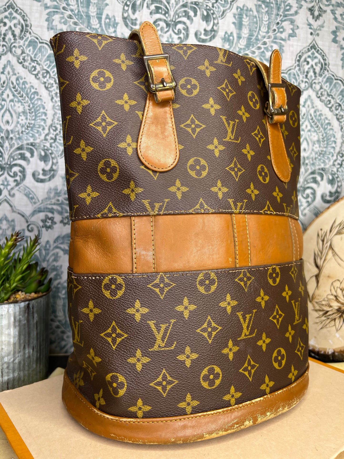 Louis Vuitton French Company Bucket GM