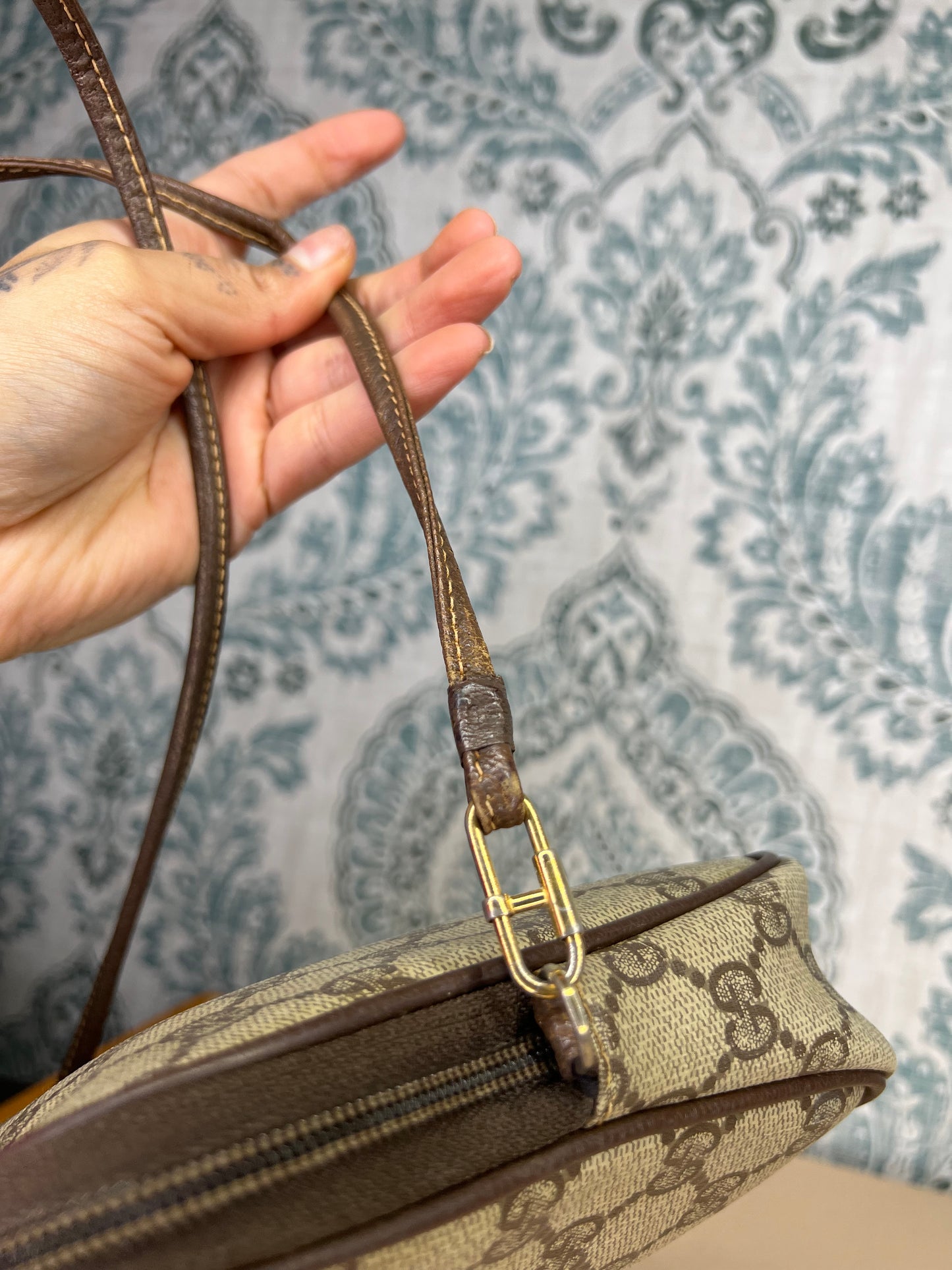 Gucci Supreme Vintage Purse