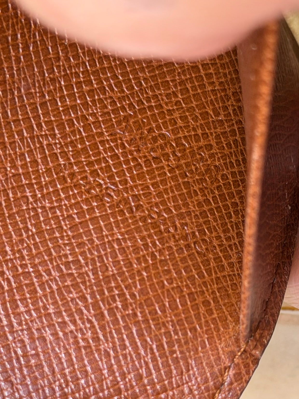 Louis Vuitton Monogram Checkbook Wallet/Cover