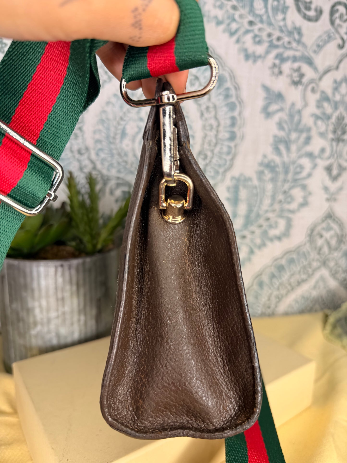 Gucci Vintage Sherry Line Crossbody