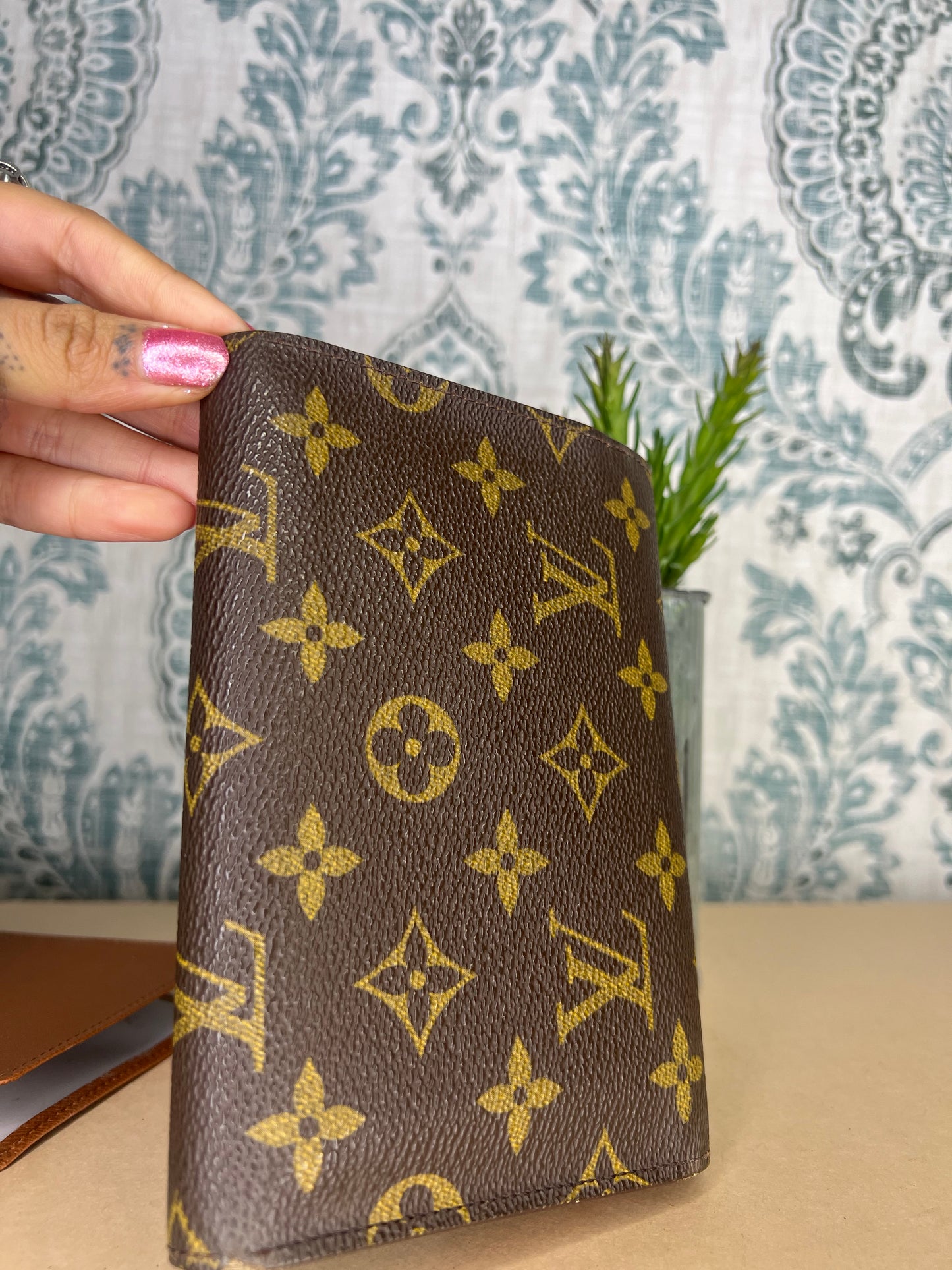 Louis Vuitton Monogram Passport Trifold Wallet #6