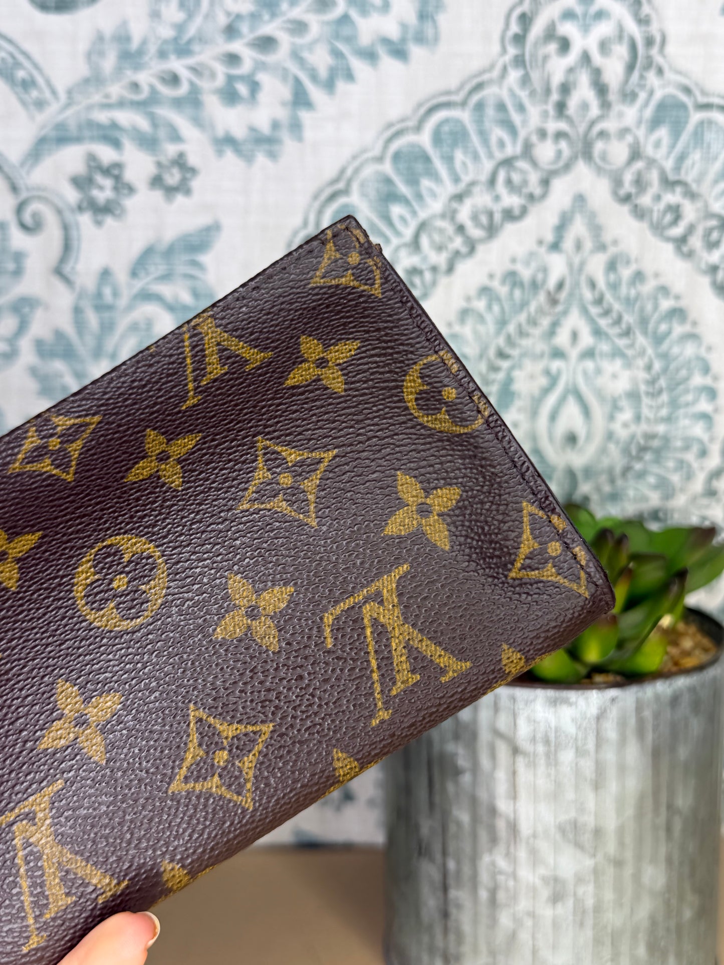 Louis Vuitton Monogram Bucket PM Pochette #4J