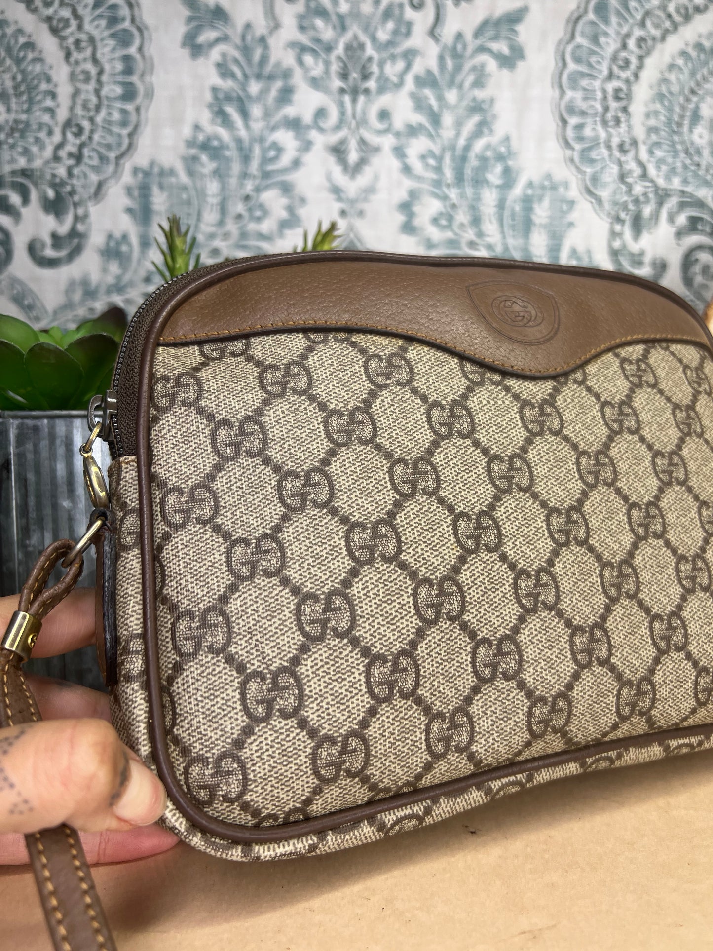 Gucci Supreme Vintage Purse