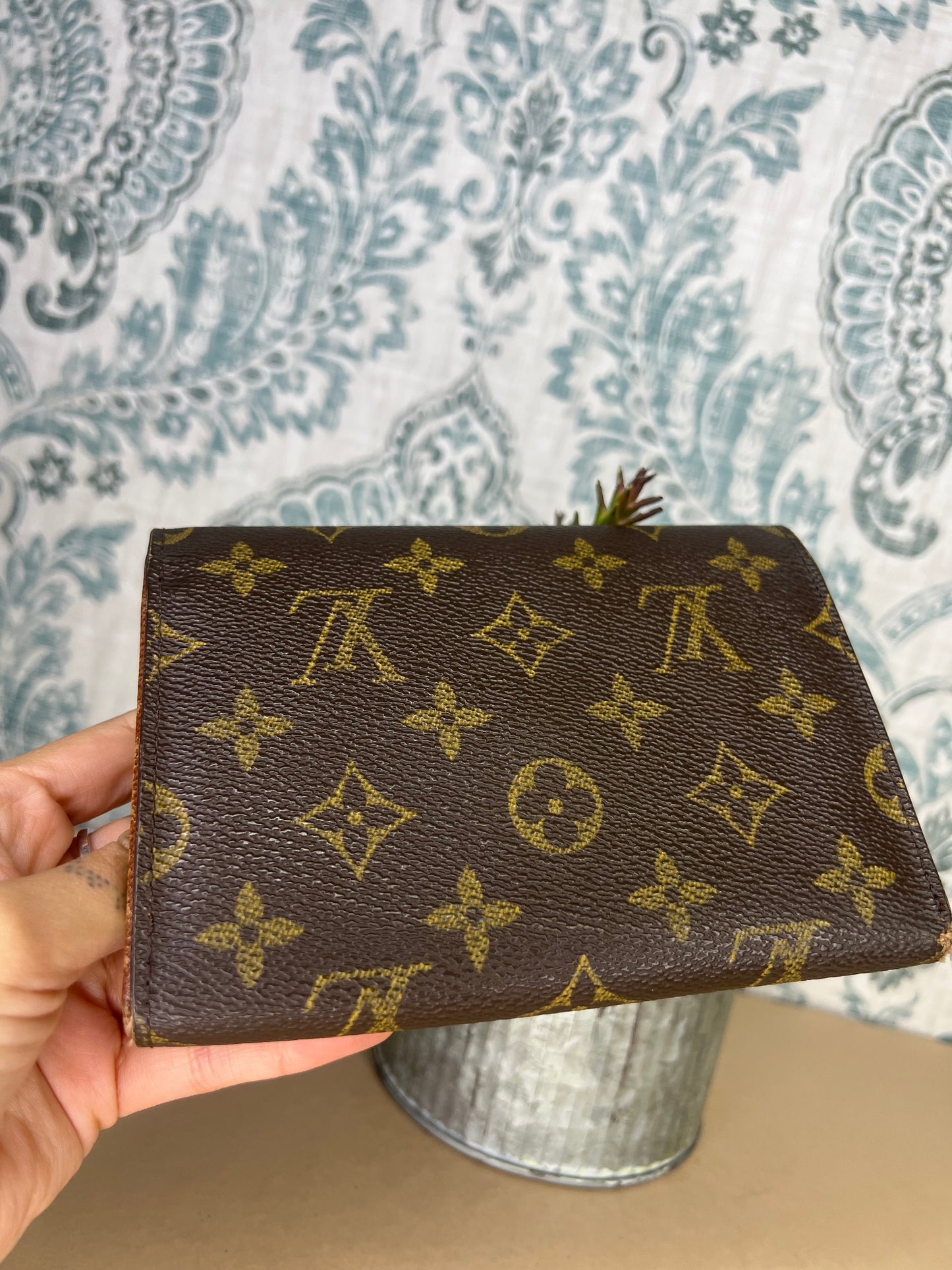 Louis Vuitton Monogram Passport Trifold Wallet #5