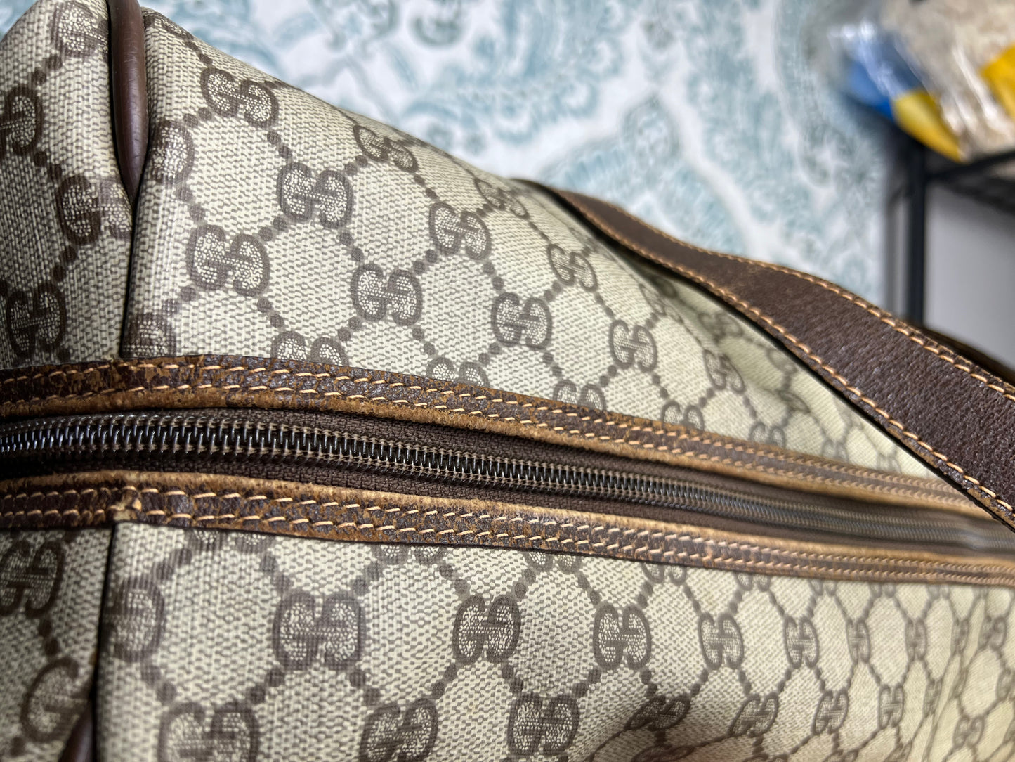Gucci Supreme Weekender Duffle Bag