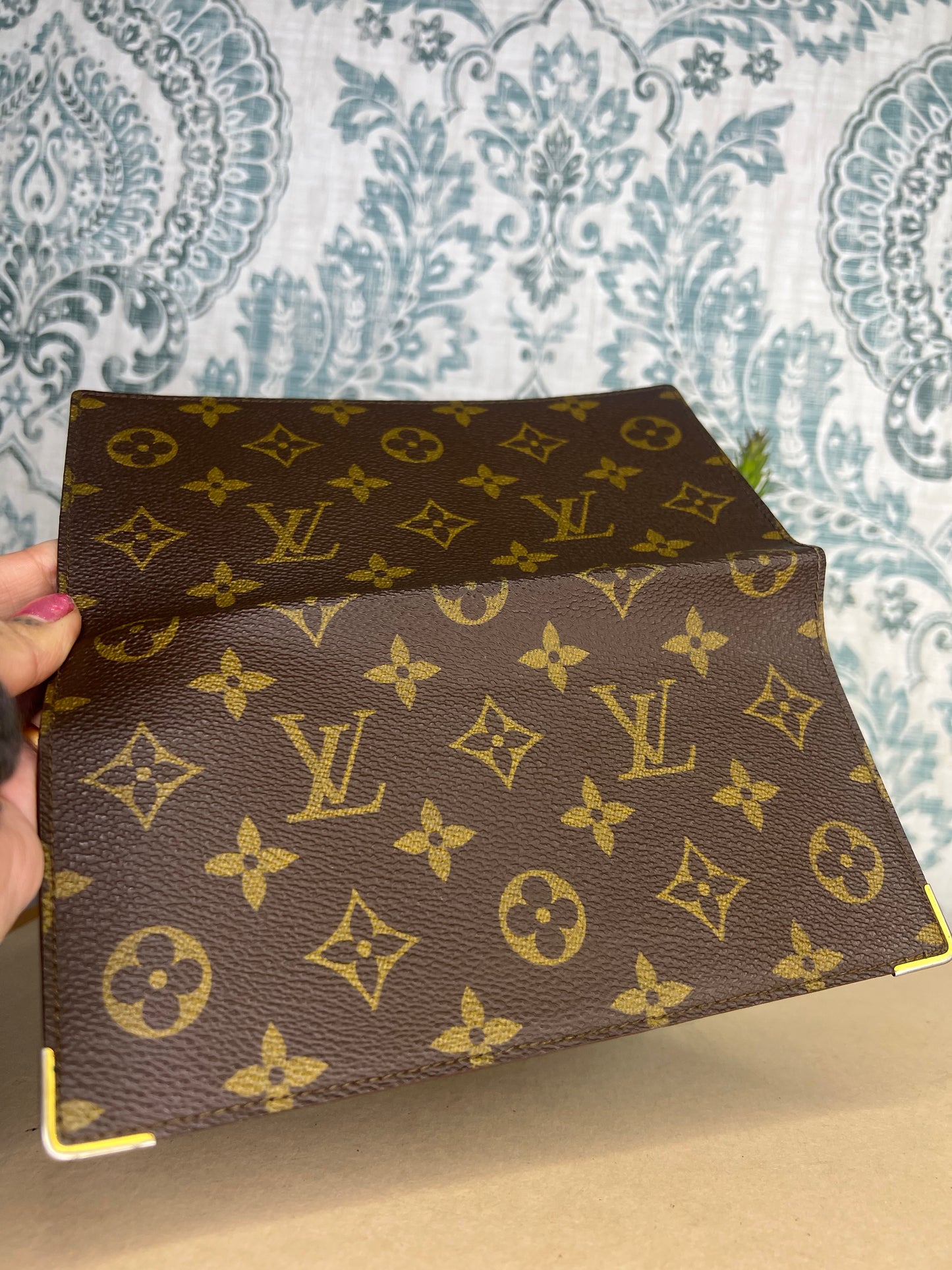 Louis Vuitton Monogram Horizontal Checkbook Holder