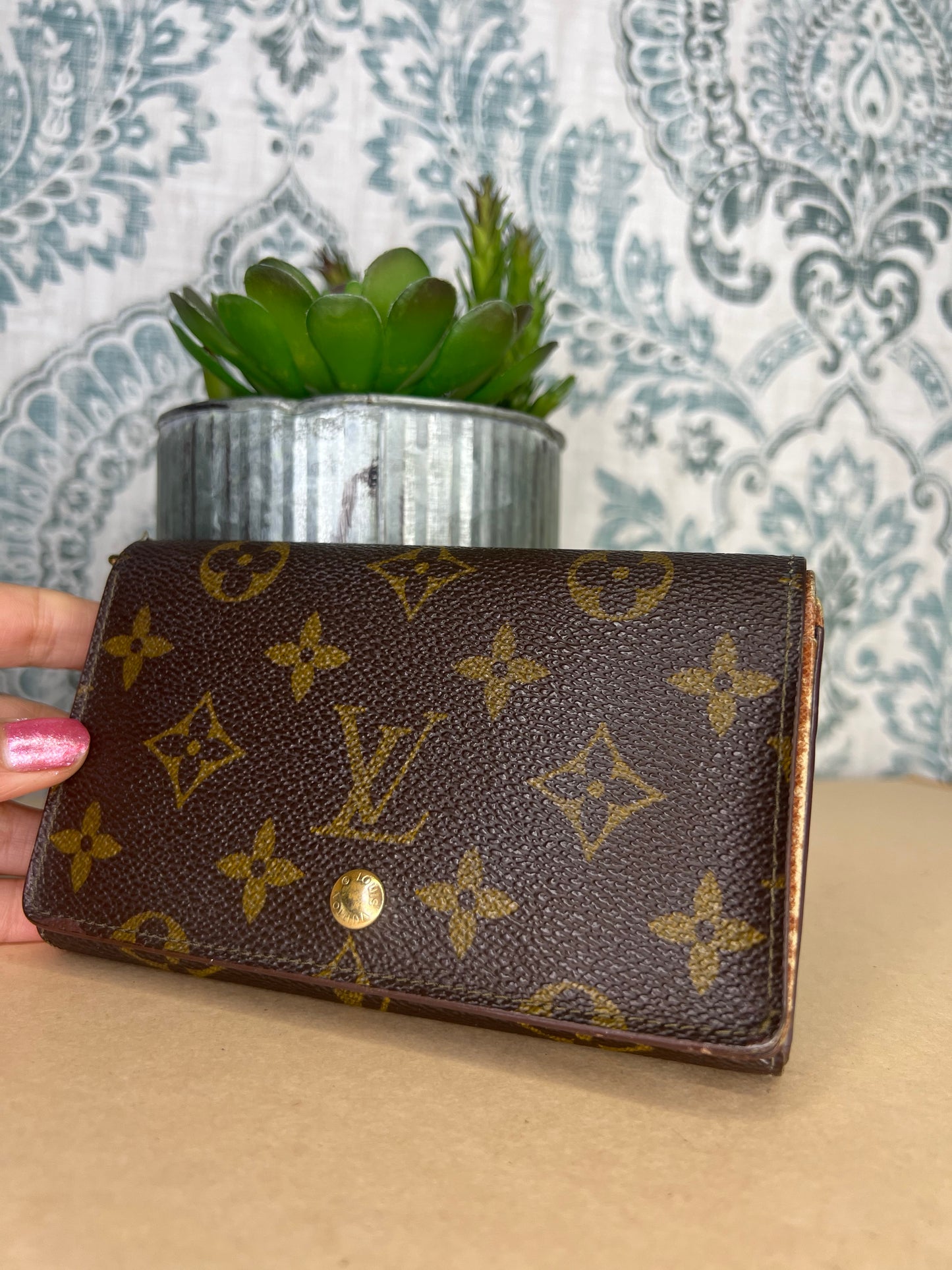 Louis Vuitton Porte Monnaie Tresor Wallet #3
