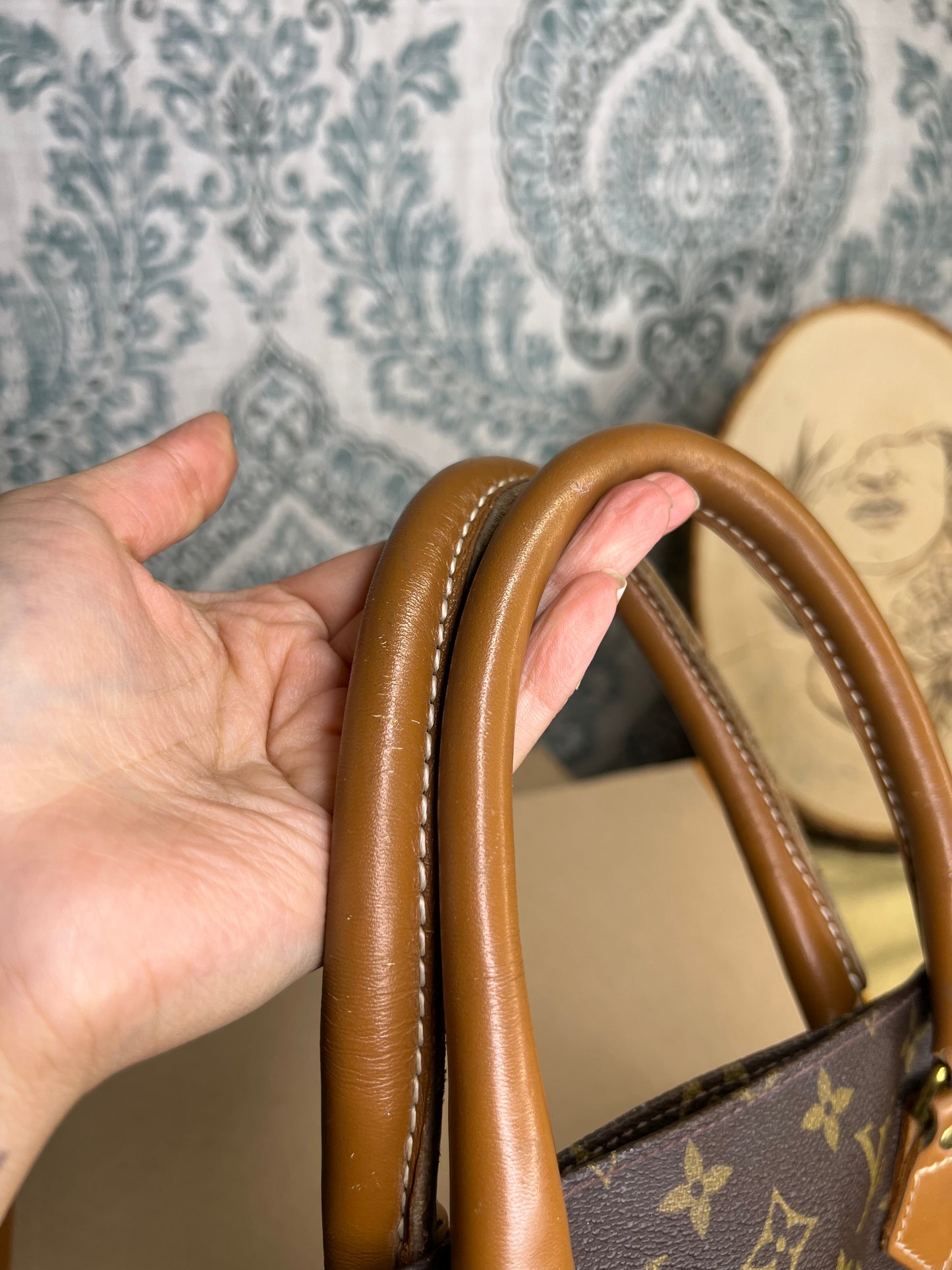 Louis Vuitton French Company Sac Plat