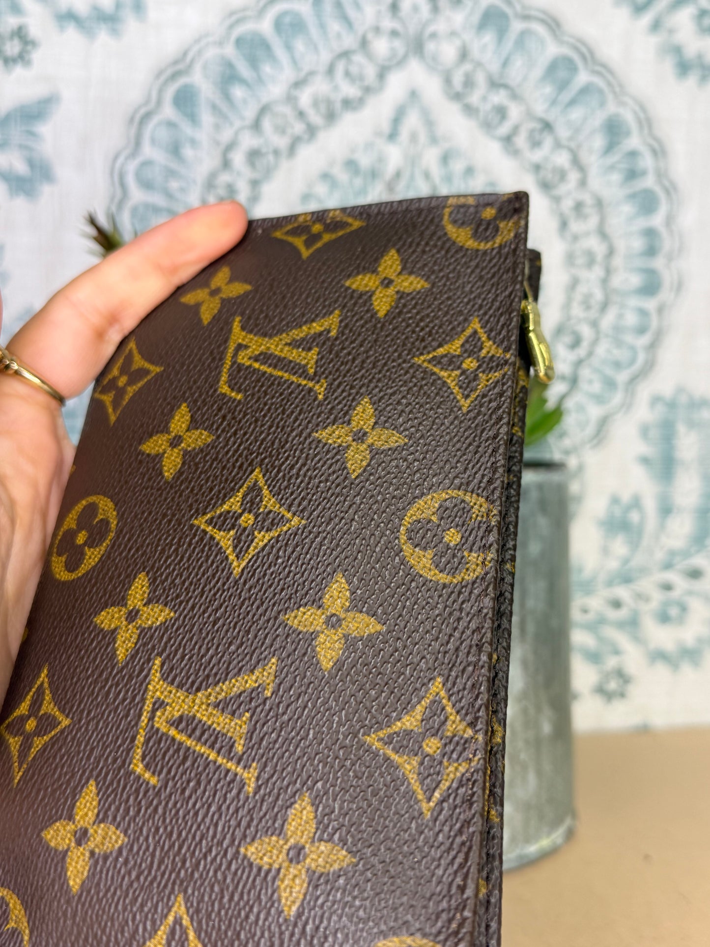Louis Vuitton Monogram Bucket PM Pochette #4J