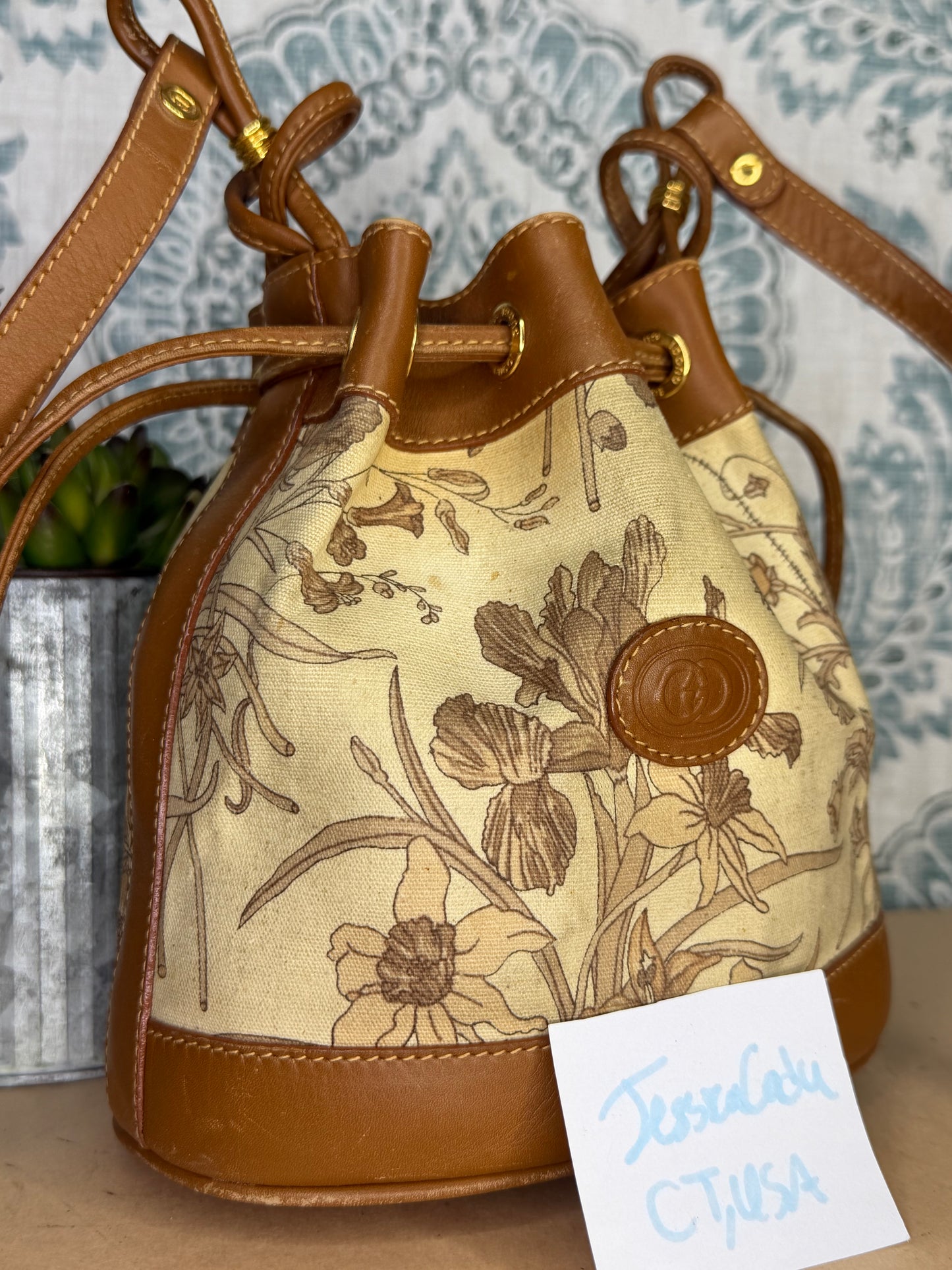 Gucci Floral Bucket Bag