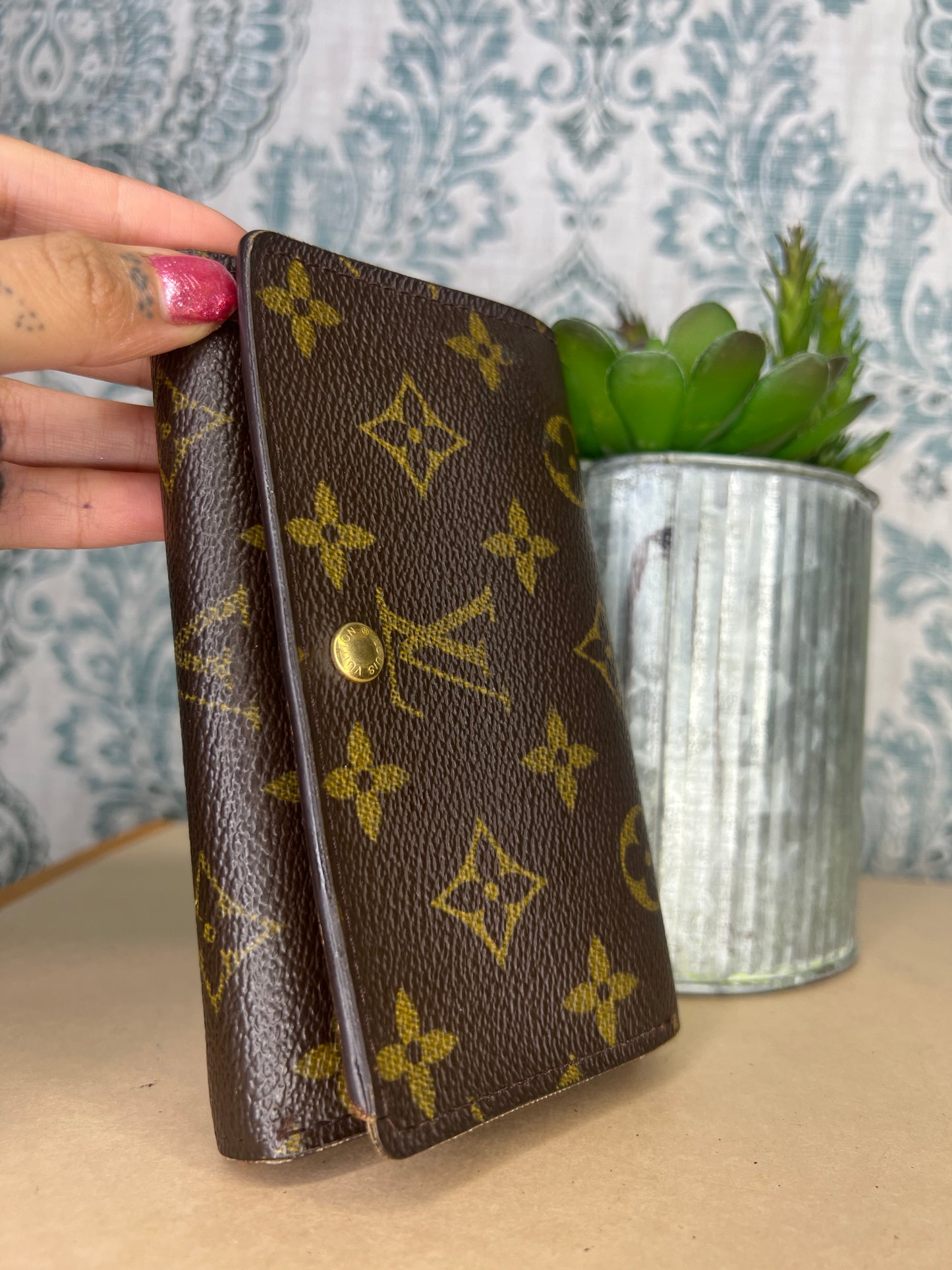 Louis Vuitton Porte Monnaie Tresor Wallet #1
