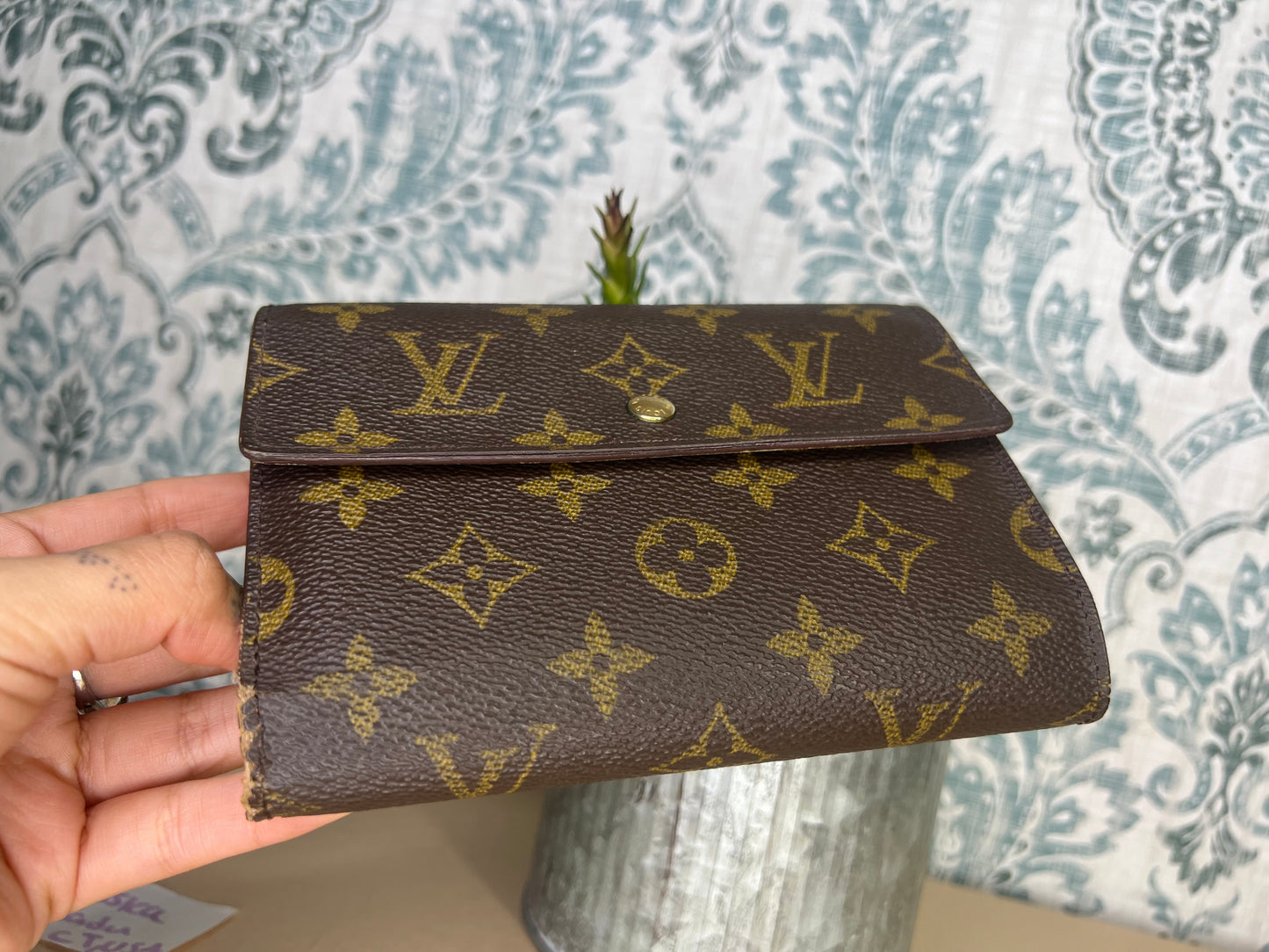 Louis Vuitton Monogram Passport Trifold Wallet #2