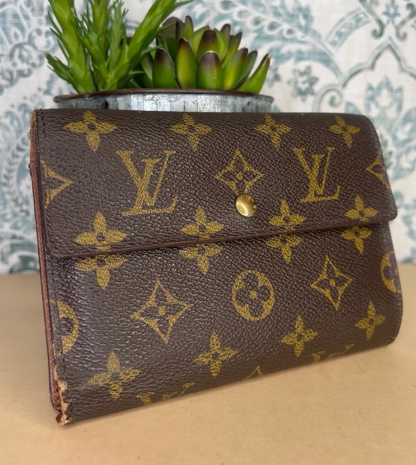 Louis Vuitton Monogram Passport Trifold Wallet #2
