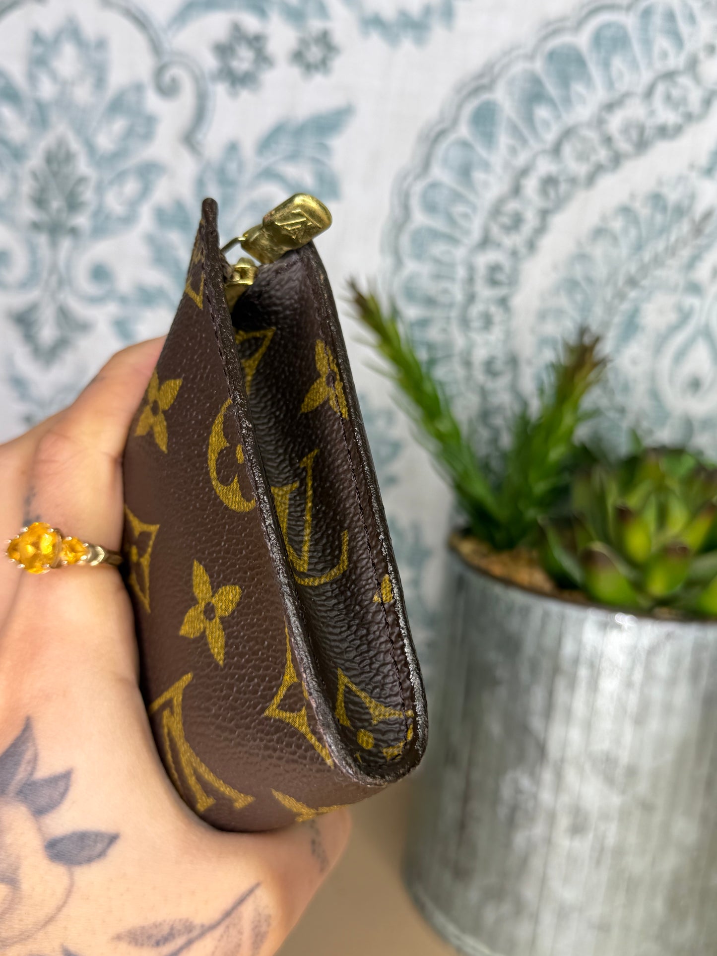 Louis Vuitton Monogram Bucket PM Pochette #4