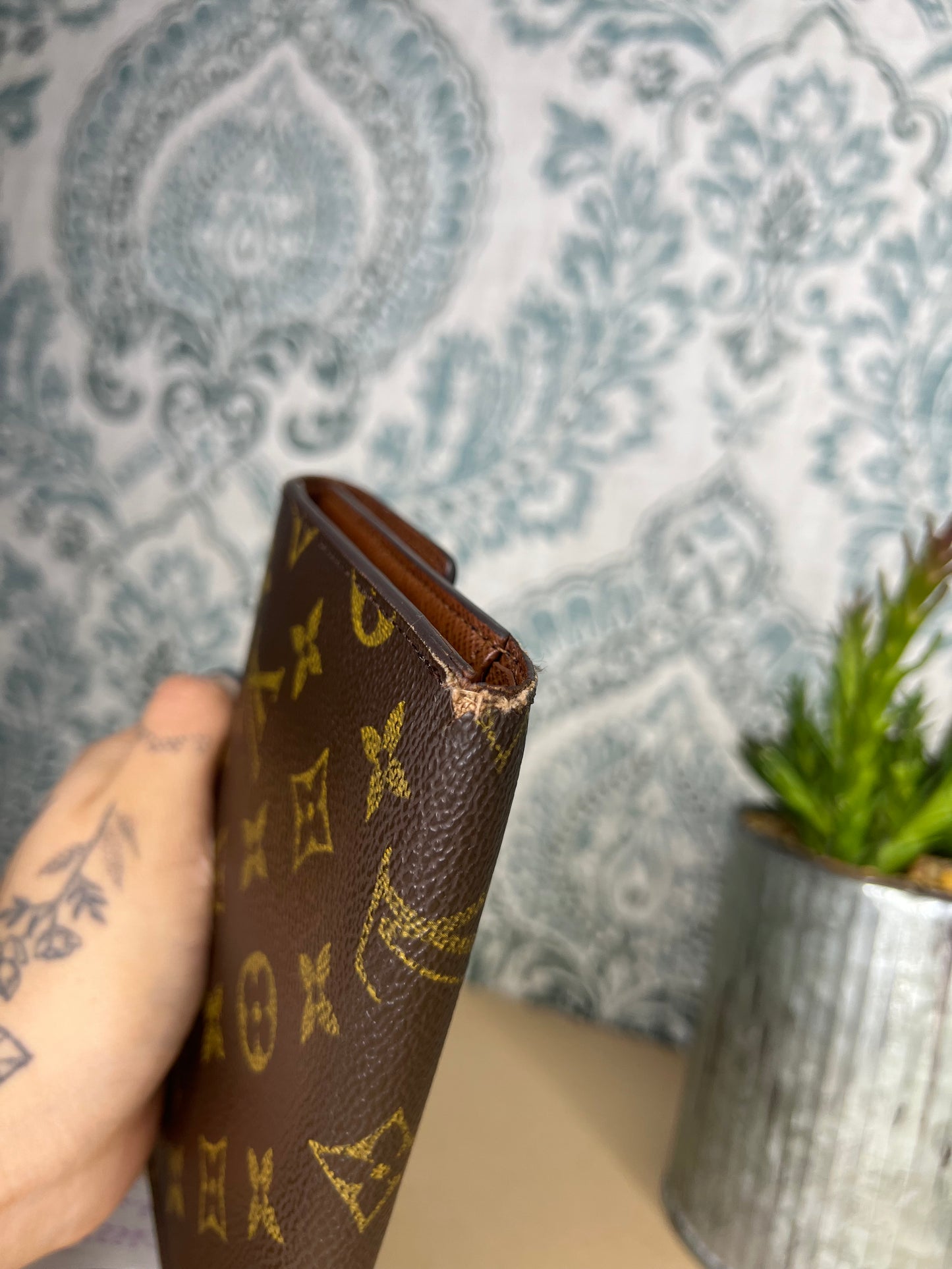 Louis Vuitton Monogram Passport Trifold Wallet #5