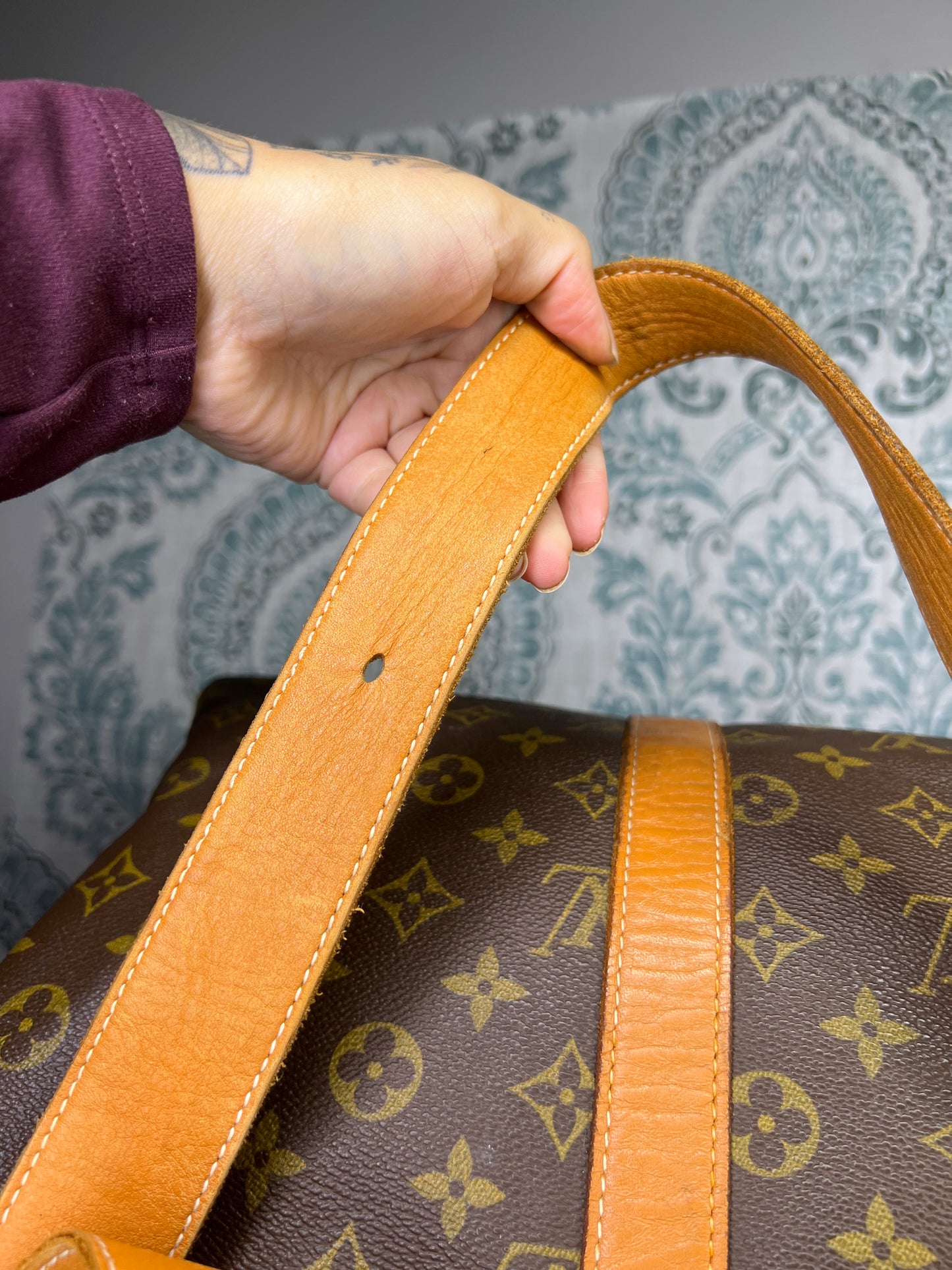 Louis Vuitton French Company Keepall 45 Bandouliere