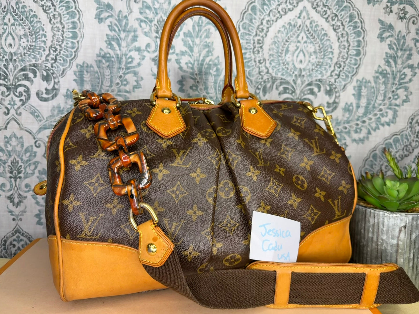Louis Vuitton Limited Edition Stephen Sprouse Boston Bag