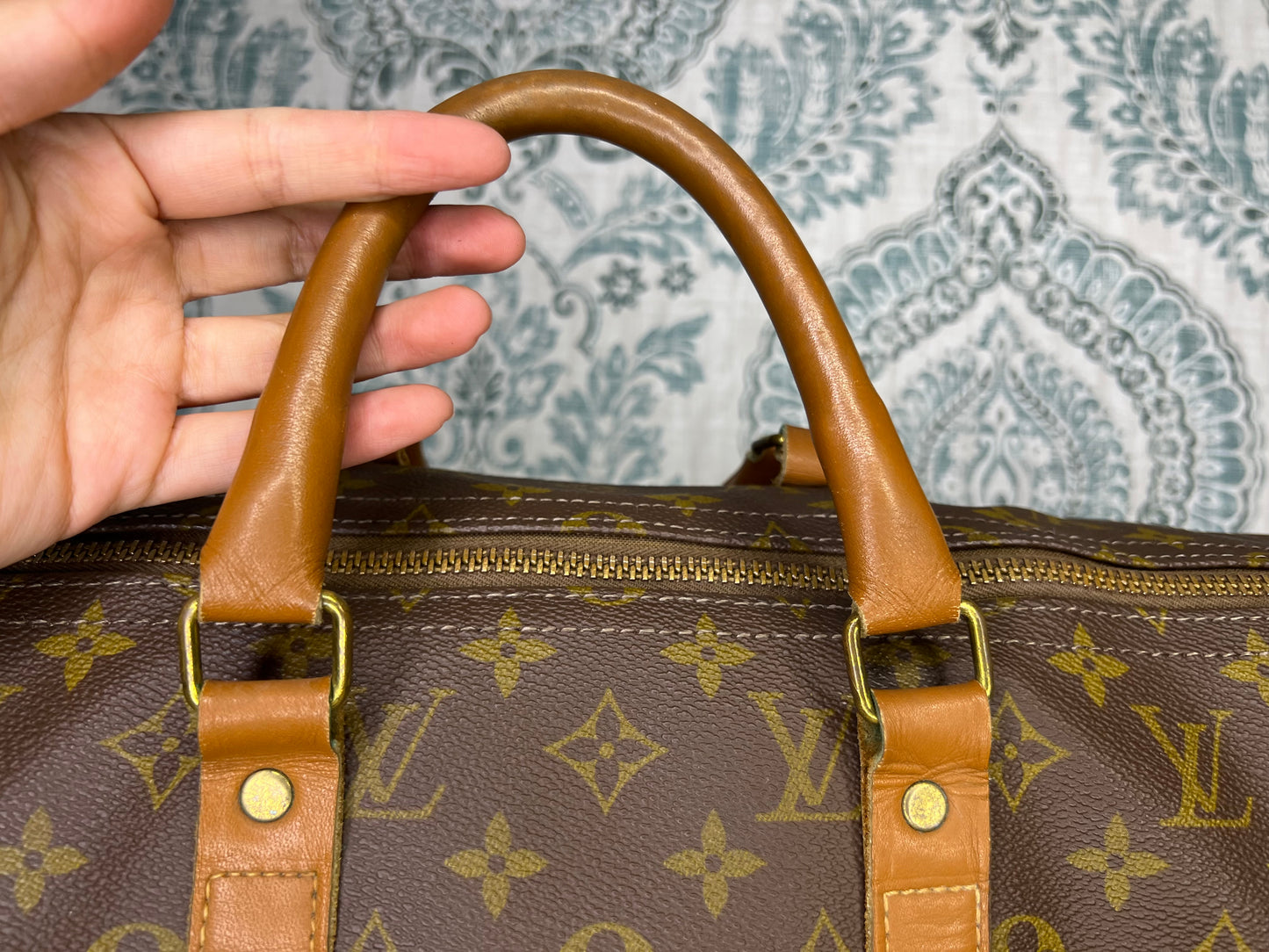 Louis Vuitton French Company Keepall 45 Bon Voyage Bazaar Beverly Hills