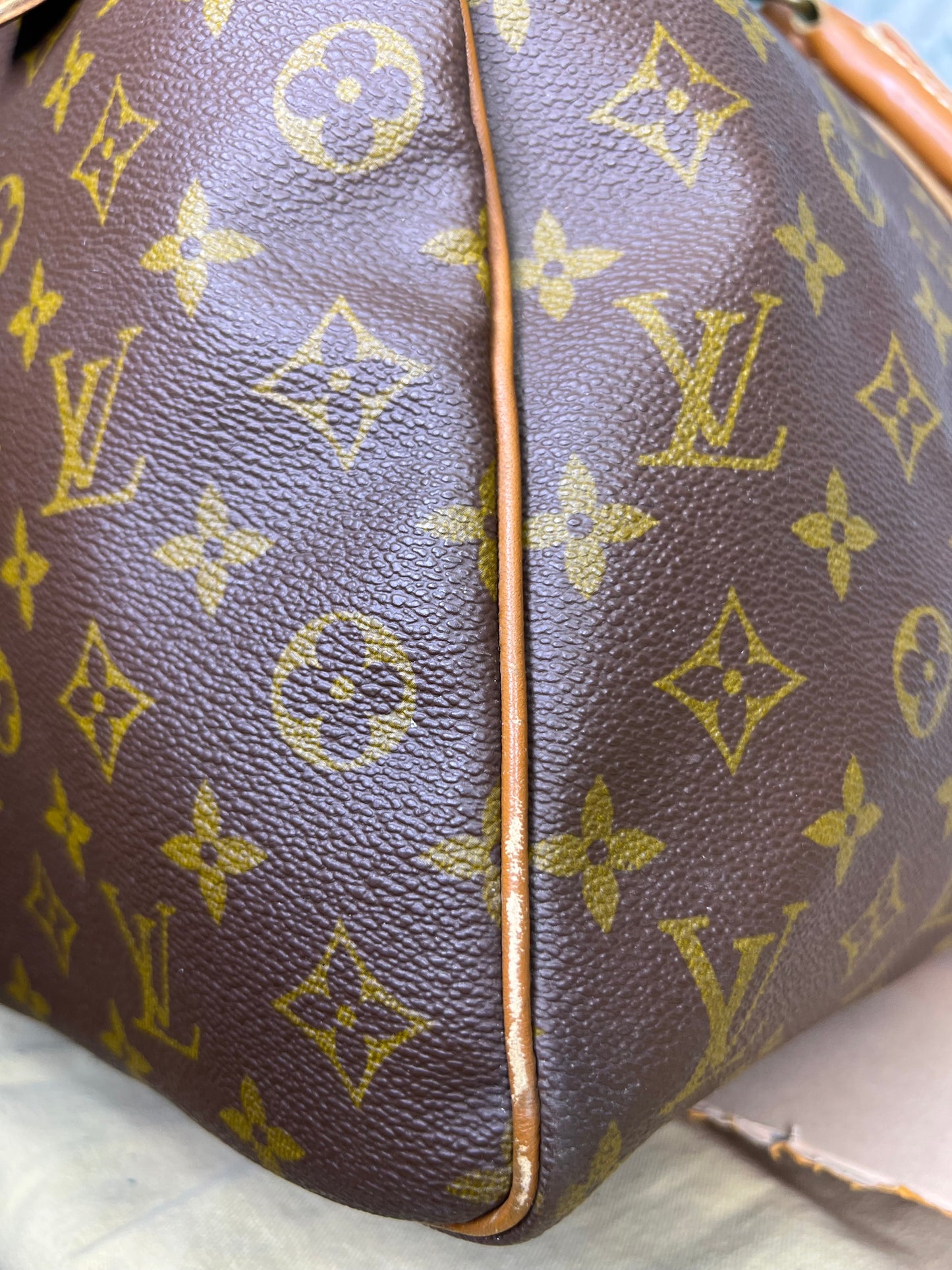 Louis Vuitton French Company Keepall 45 Bon Voyage Bazaar Beverly Hills