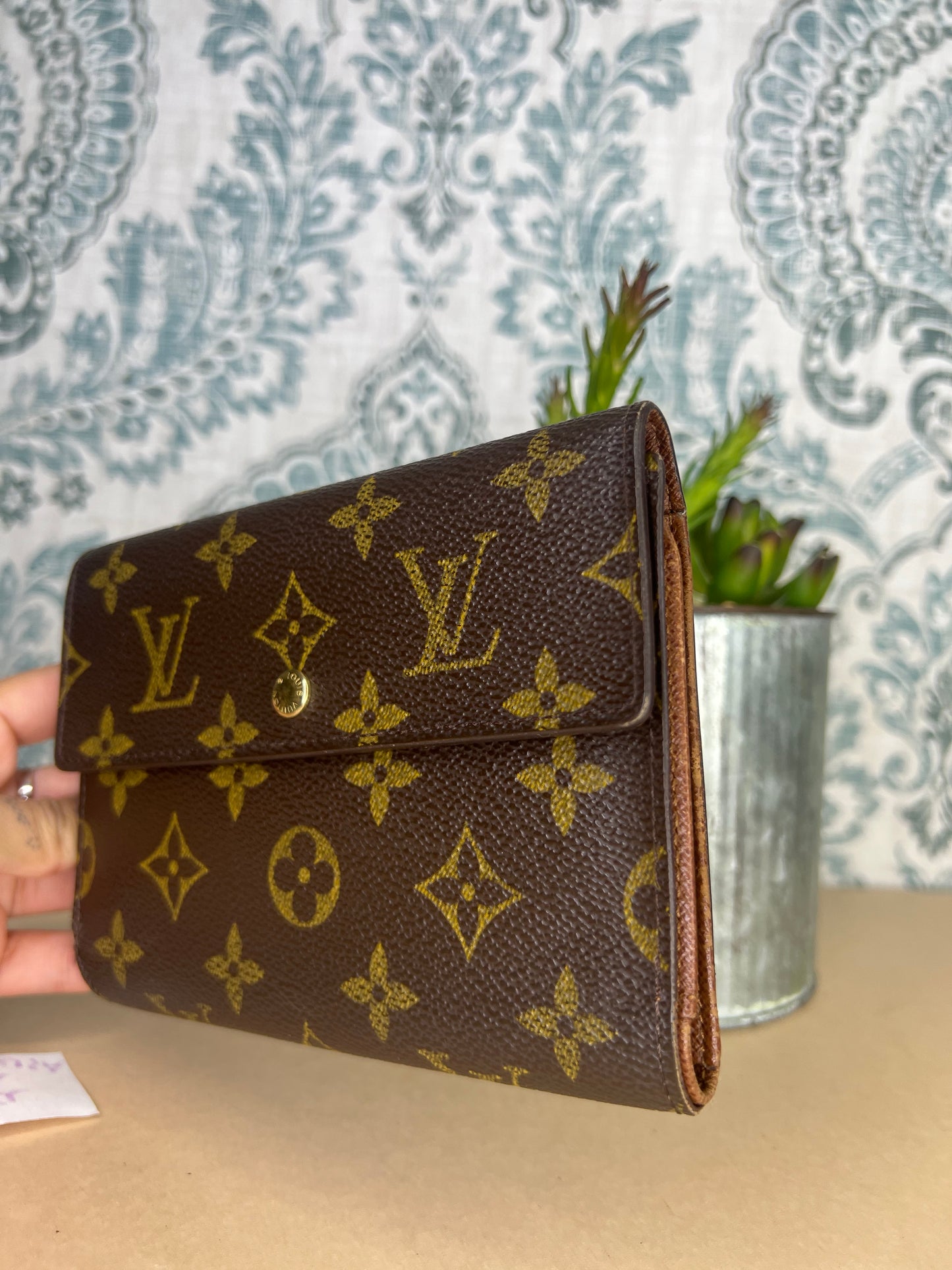 Louis Vuitton Monogram Passport Trifold Wallet #5